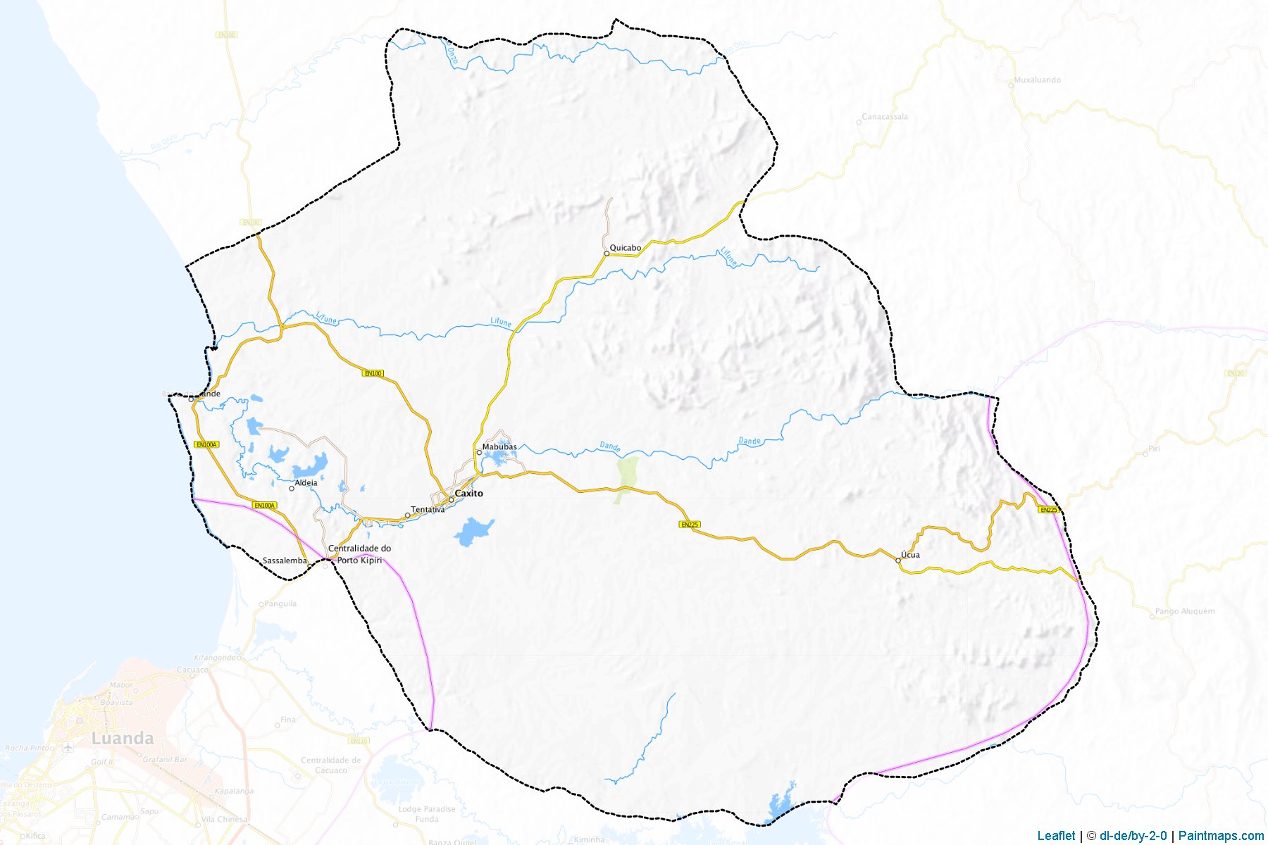 Muestras de recorte de mapas Dande (Bengo)-1