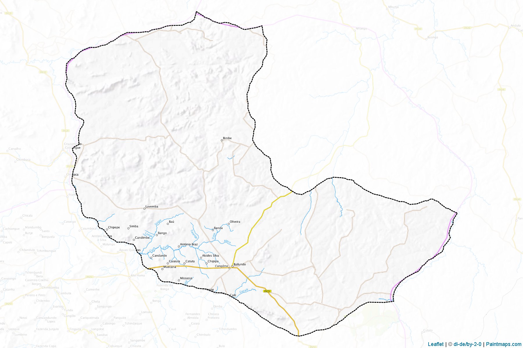 Muestras de recorte de mapas Bailundo (Huambo)-1