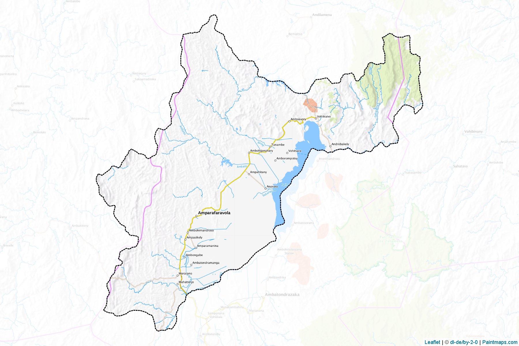 Amparafaravola (Toamasina) Map Cropping Samples-1