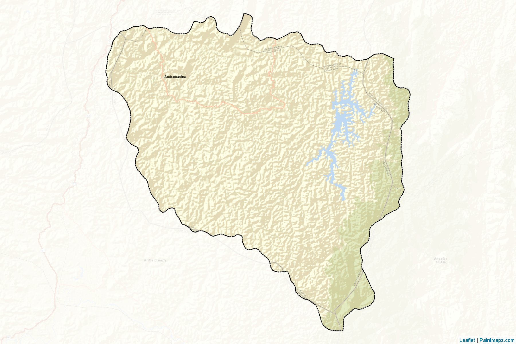 Andramasina (Antananarivo) Map Cropping Samples-2