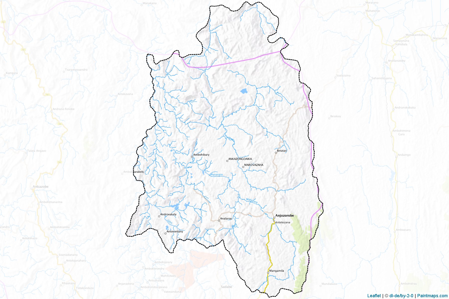 Muestras de recorte de mapas Anjozorobe (Analamanga)-1