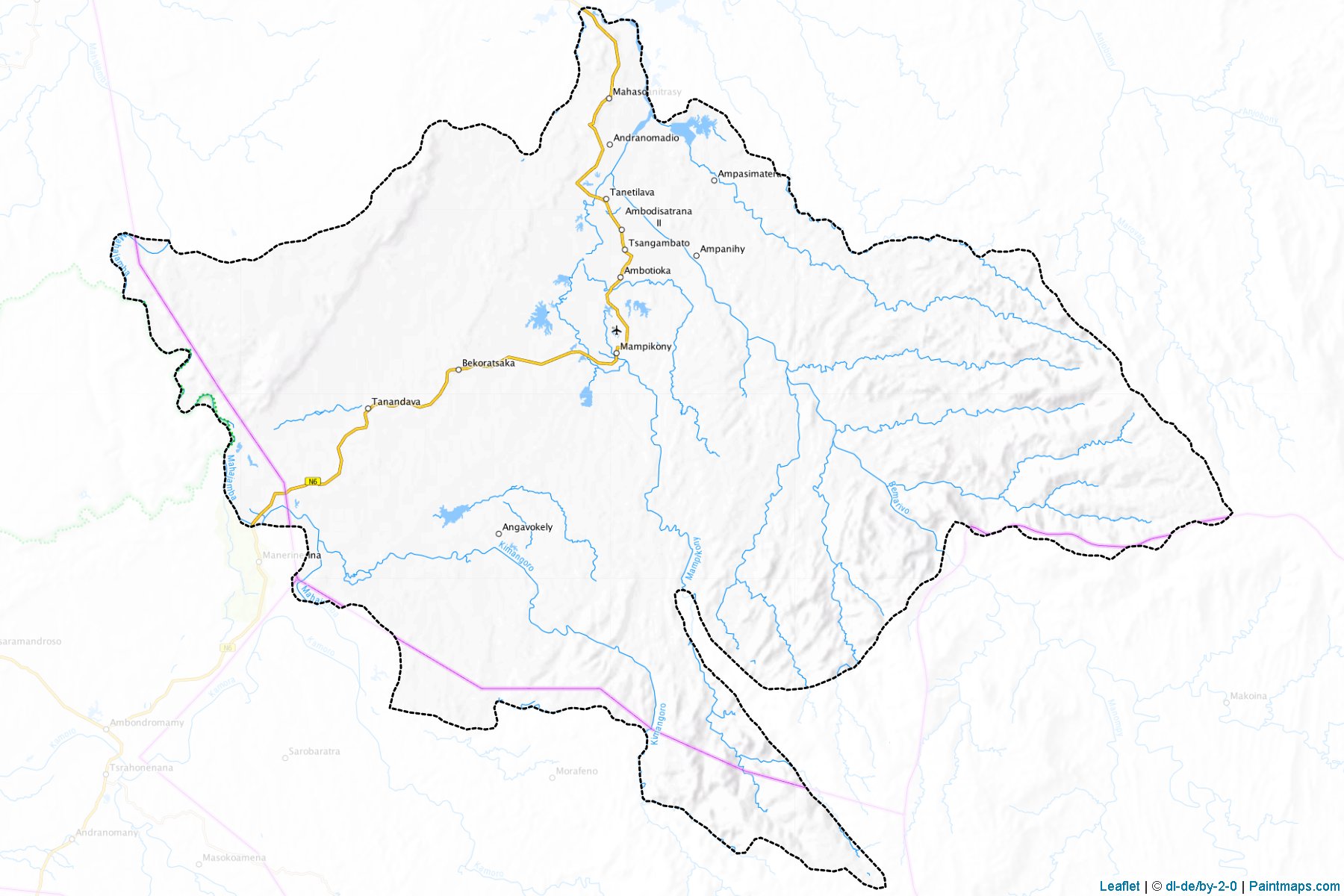 Mampikony (Mahajanga) Map Cropping Samples-1