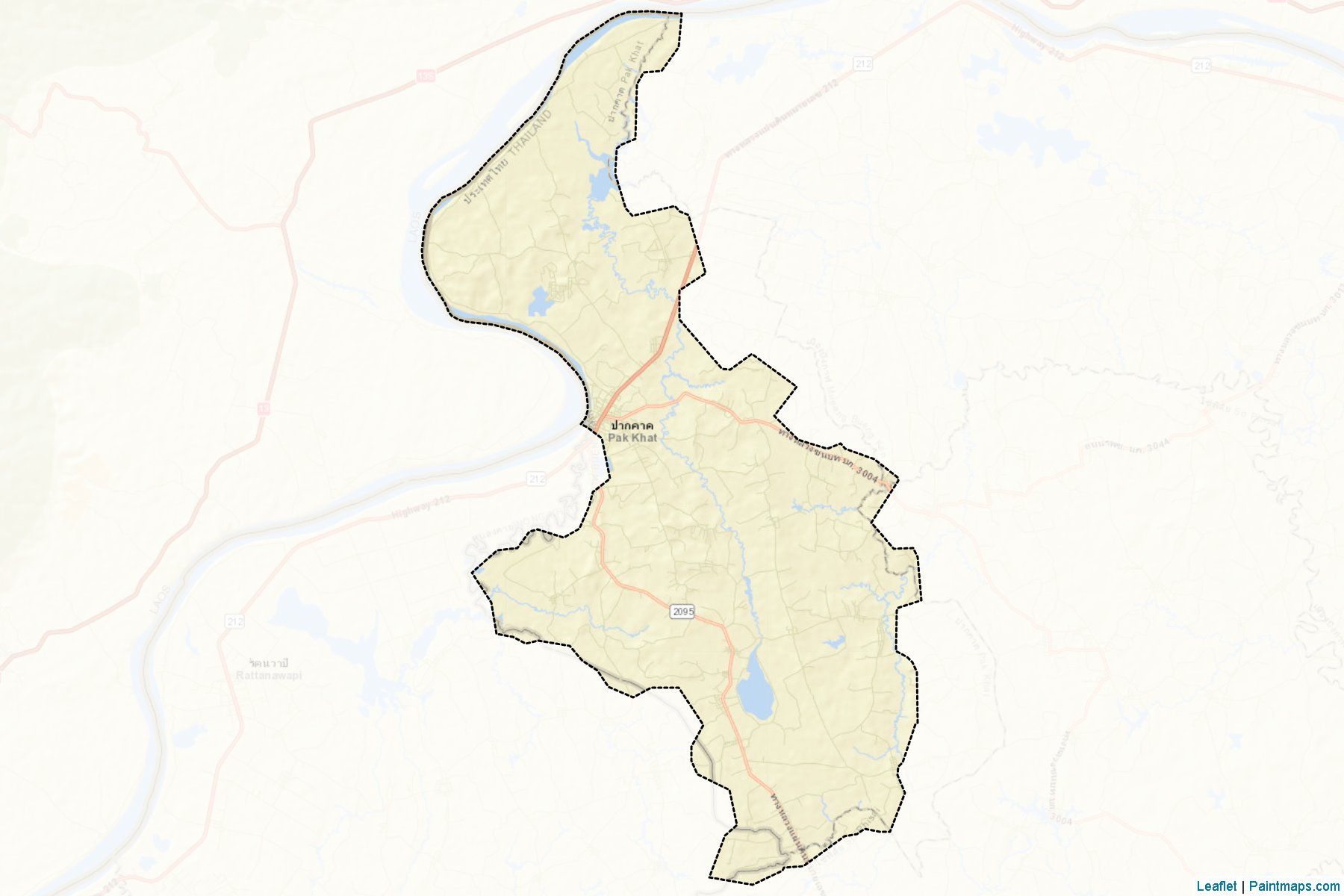 Pak Khat (Nong Khai) Map Cropping Samples-2