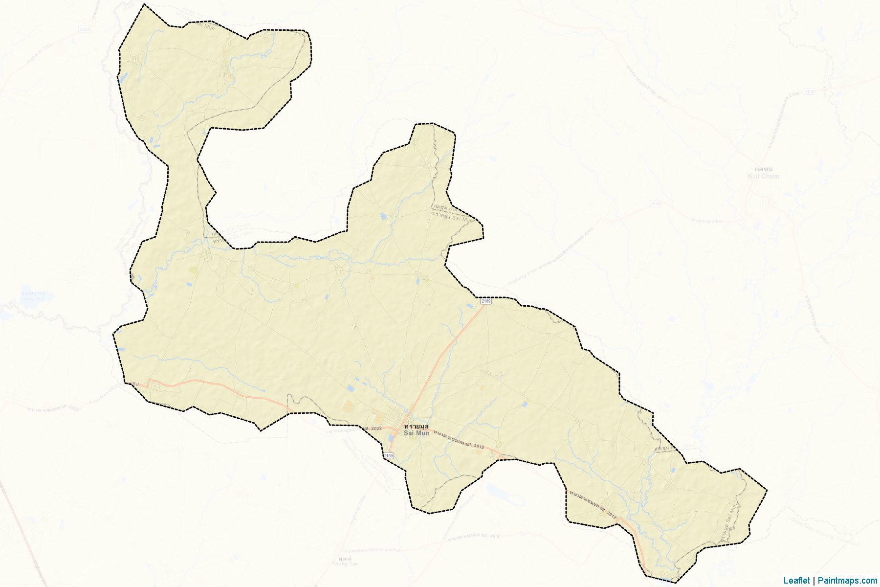 Sai Mun (Yasothon) Map Cropping Samples-2