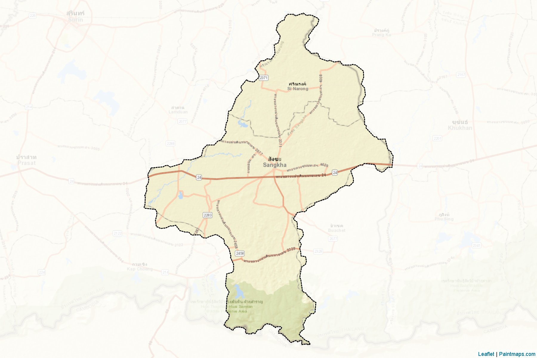 Sangkha (Surin) Map Cropping Samples-2