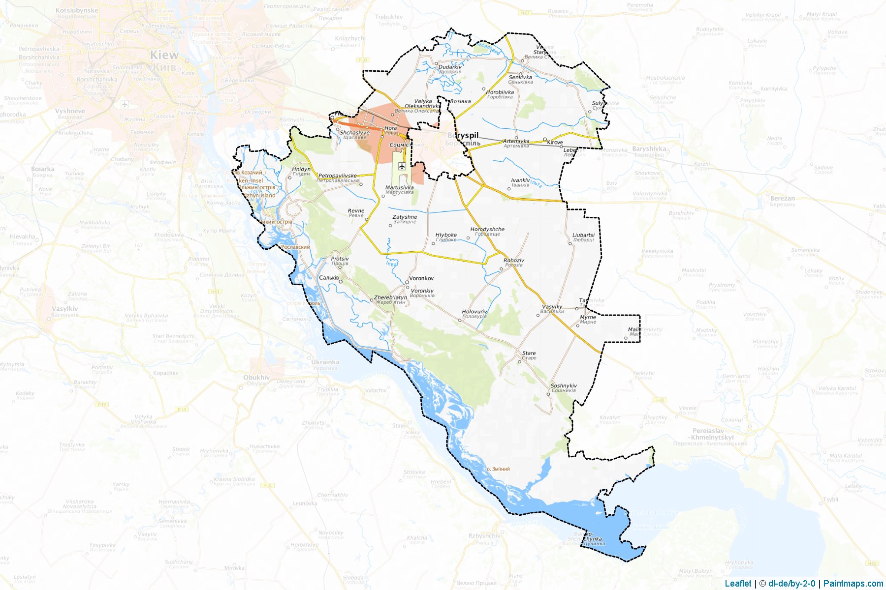 Boryspilskyi (Kyiv) Map Cropping Samples-1