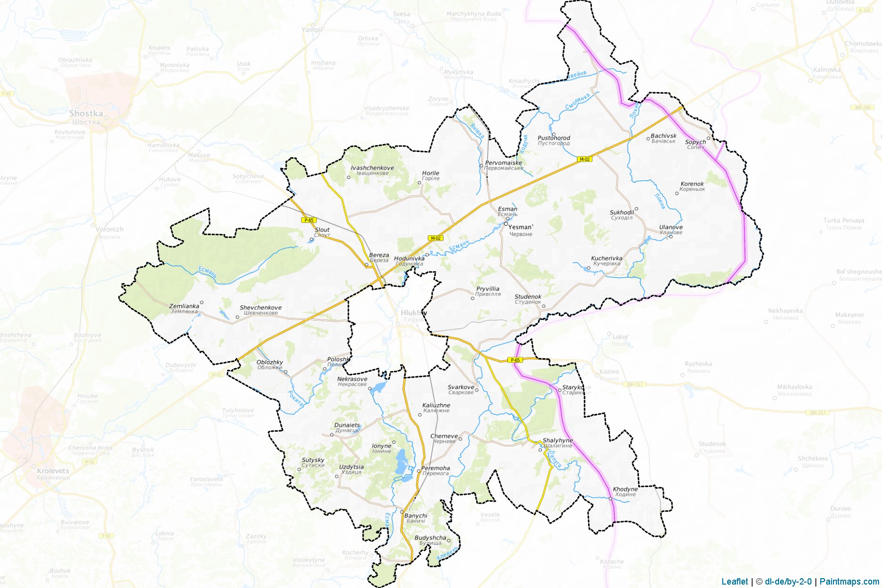 Hlukhivskyi (Sumy) Map Cropping Samples-1