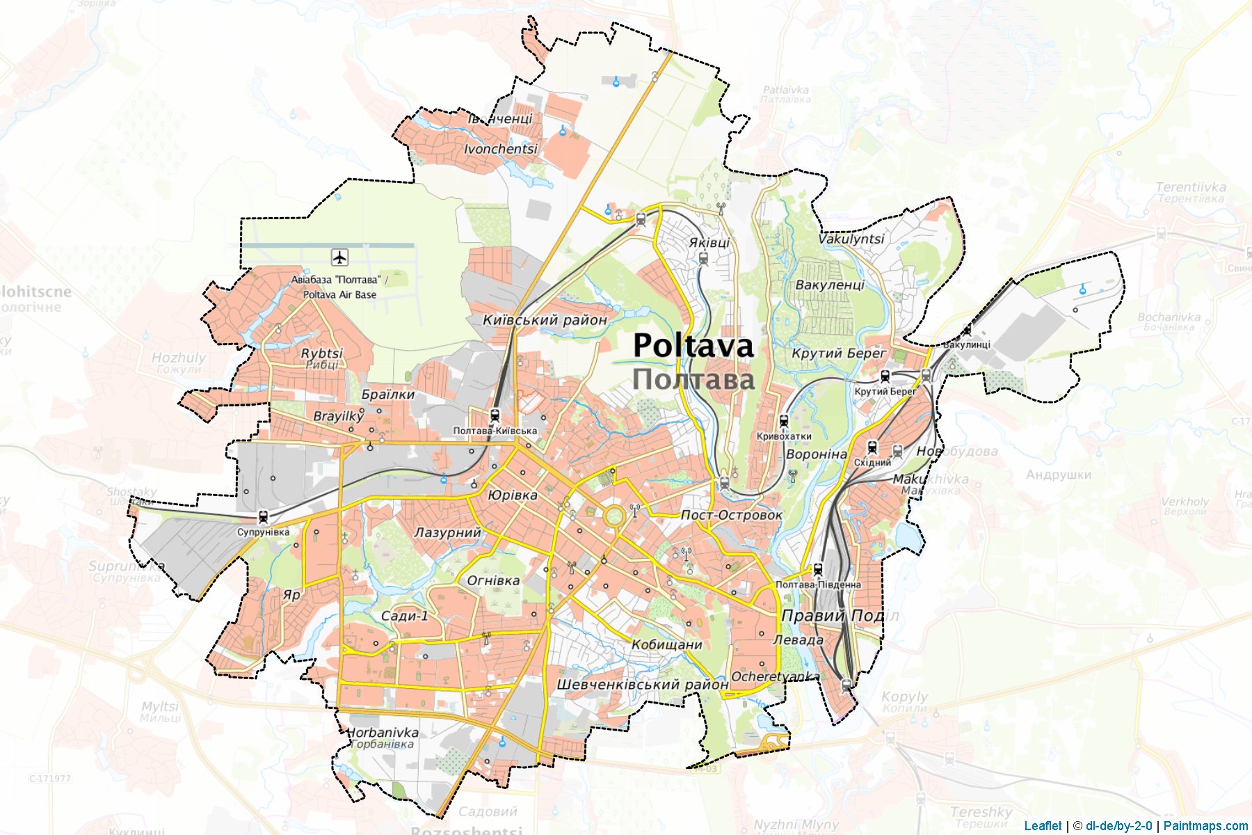 Poltavs'ka (Poltava) Map Cropping Samples-1