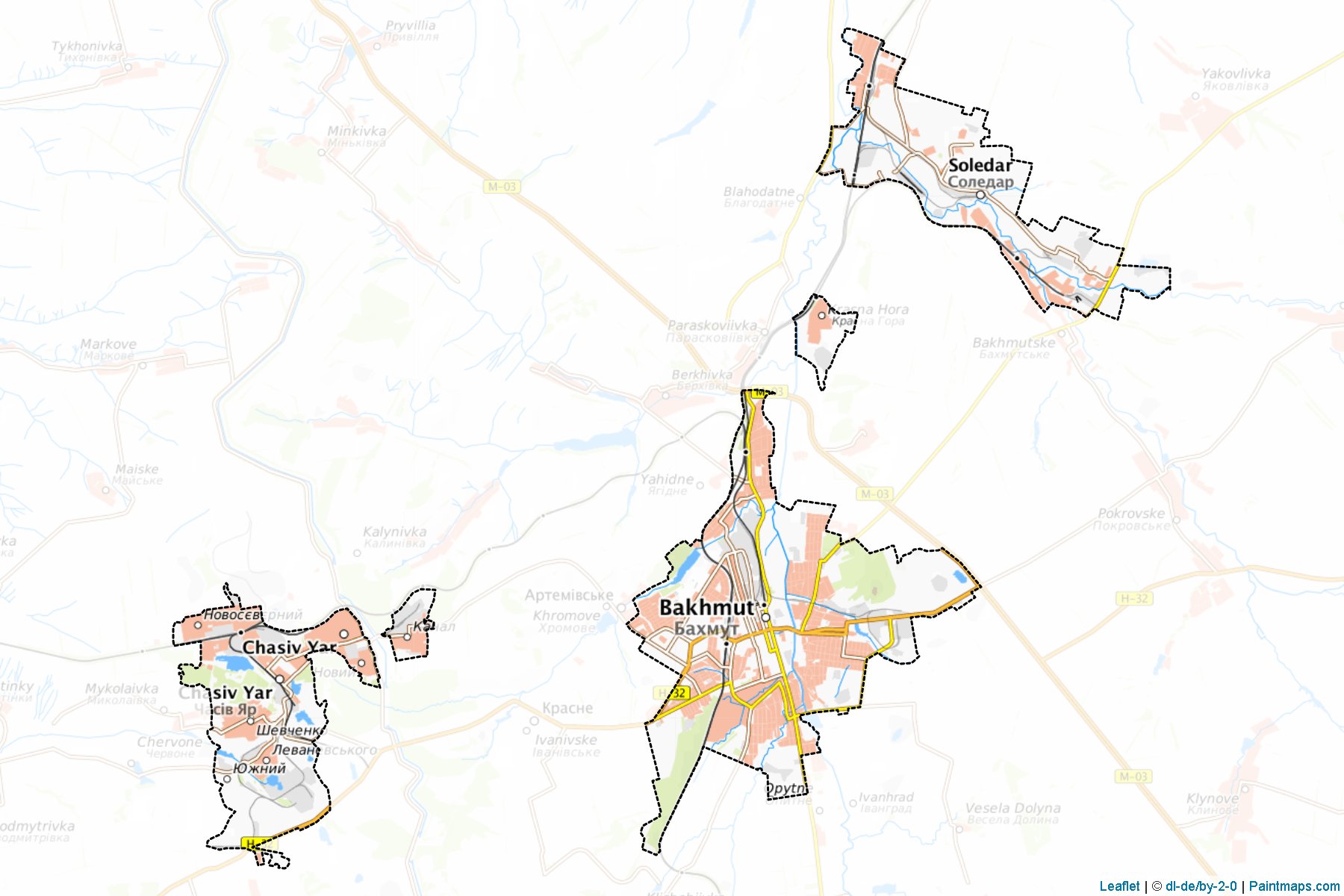 Artemivs'ka (Donetsk) Map Cropping Samples-1