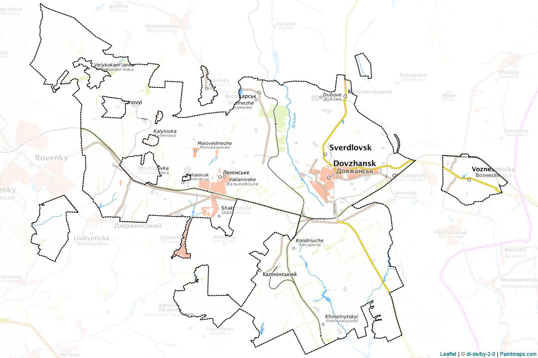 Sverdlovs'ka (Luhansk) Map Cropping Samples-1