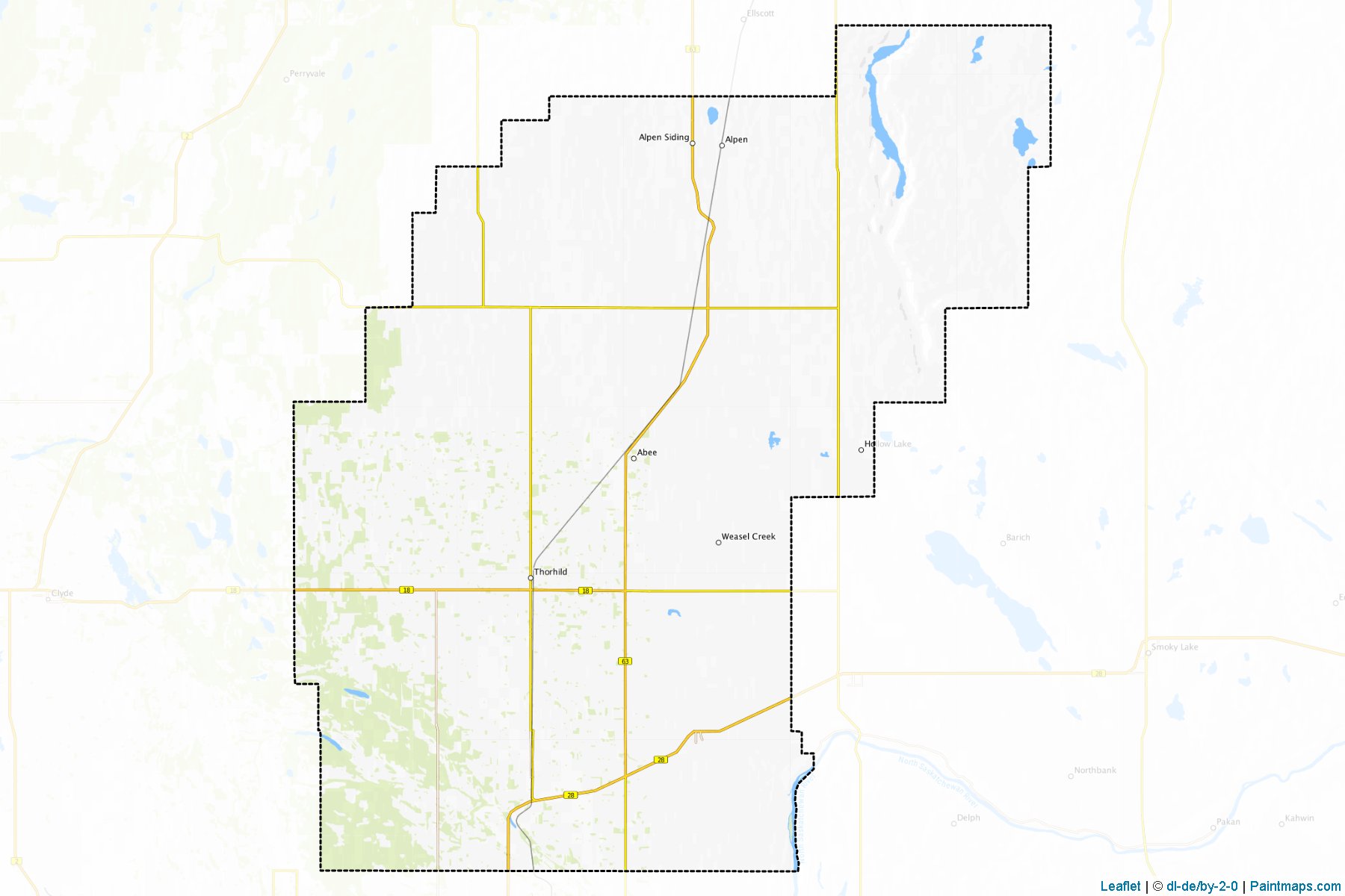 Thorhild (Alberta) Map Cropping Samples-1