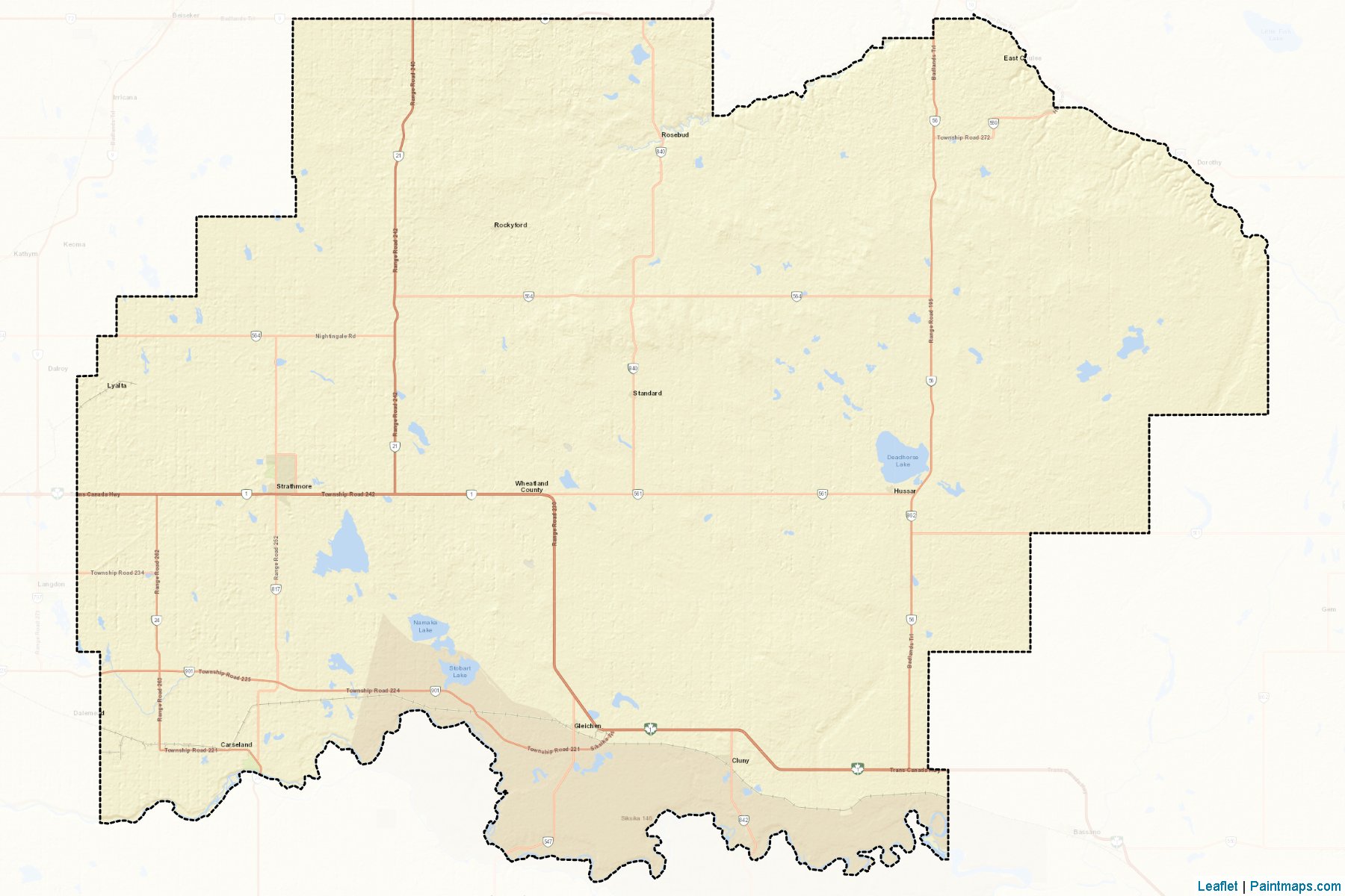 Wheatland (Alberta) Map Cropping Samples-2