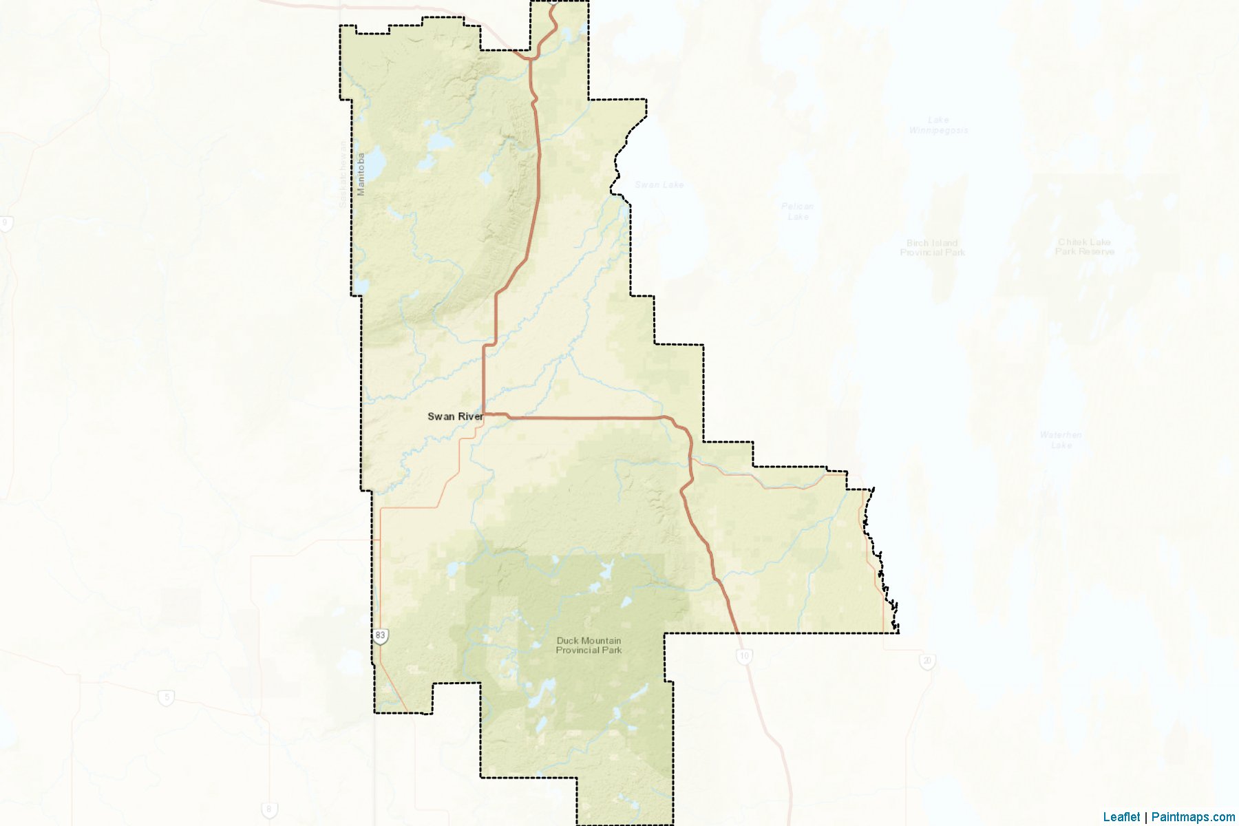 Division No. 20 (Manitoba) Map Cropping Samples-2