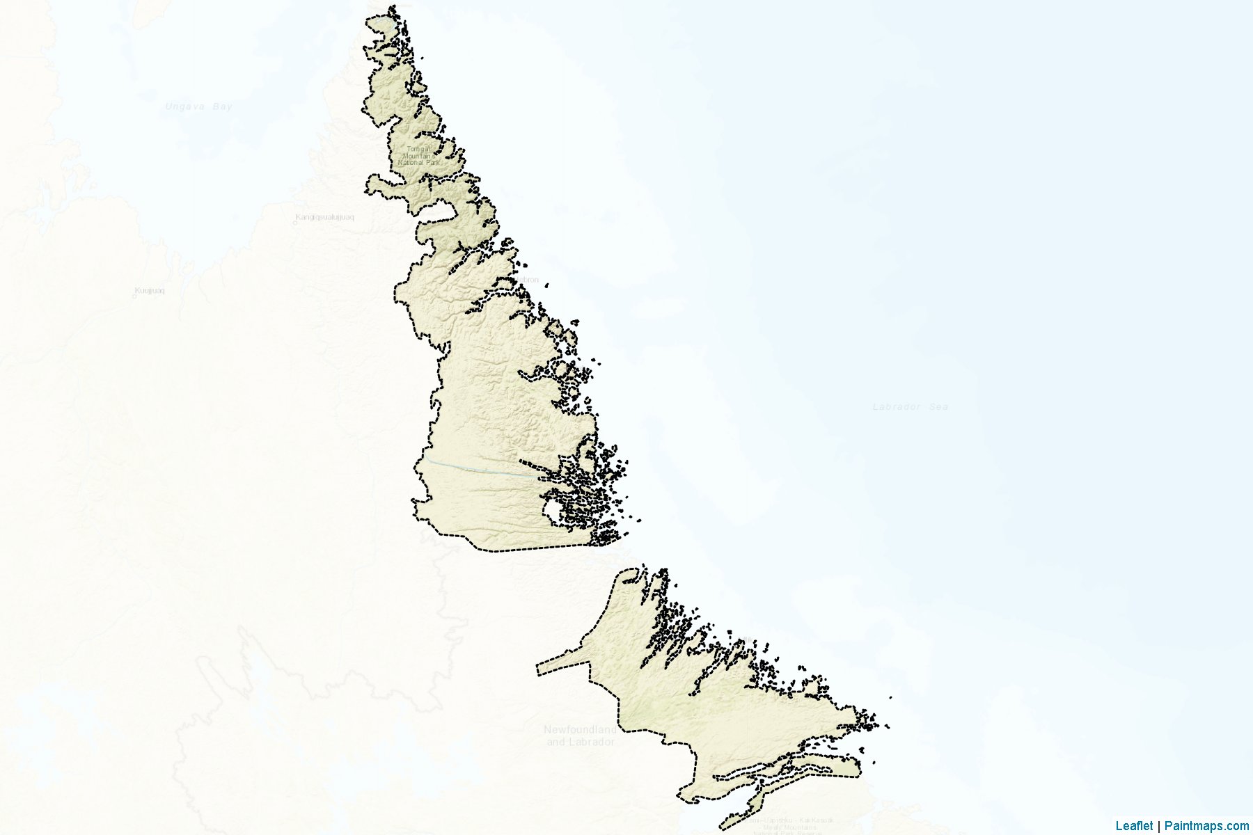 Division No. 11 (Newfoundland and Labrador) Map Cropping Samples-2