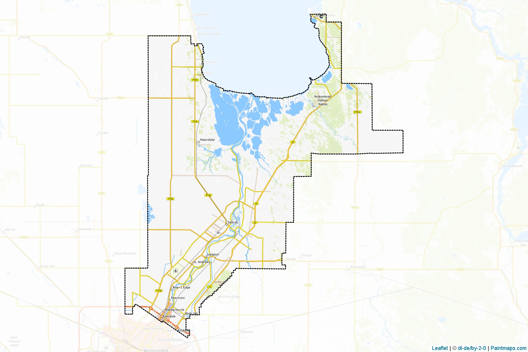 Division No. 13 (Manitoba) Map Cropping Samples-1