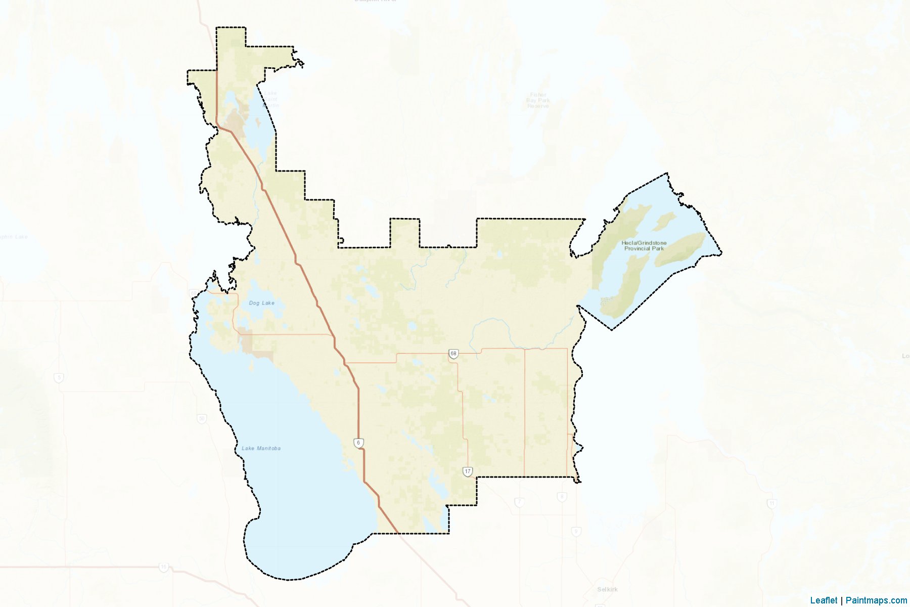 Division No. 18 (Manitoba) Map Cropping Samples-2