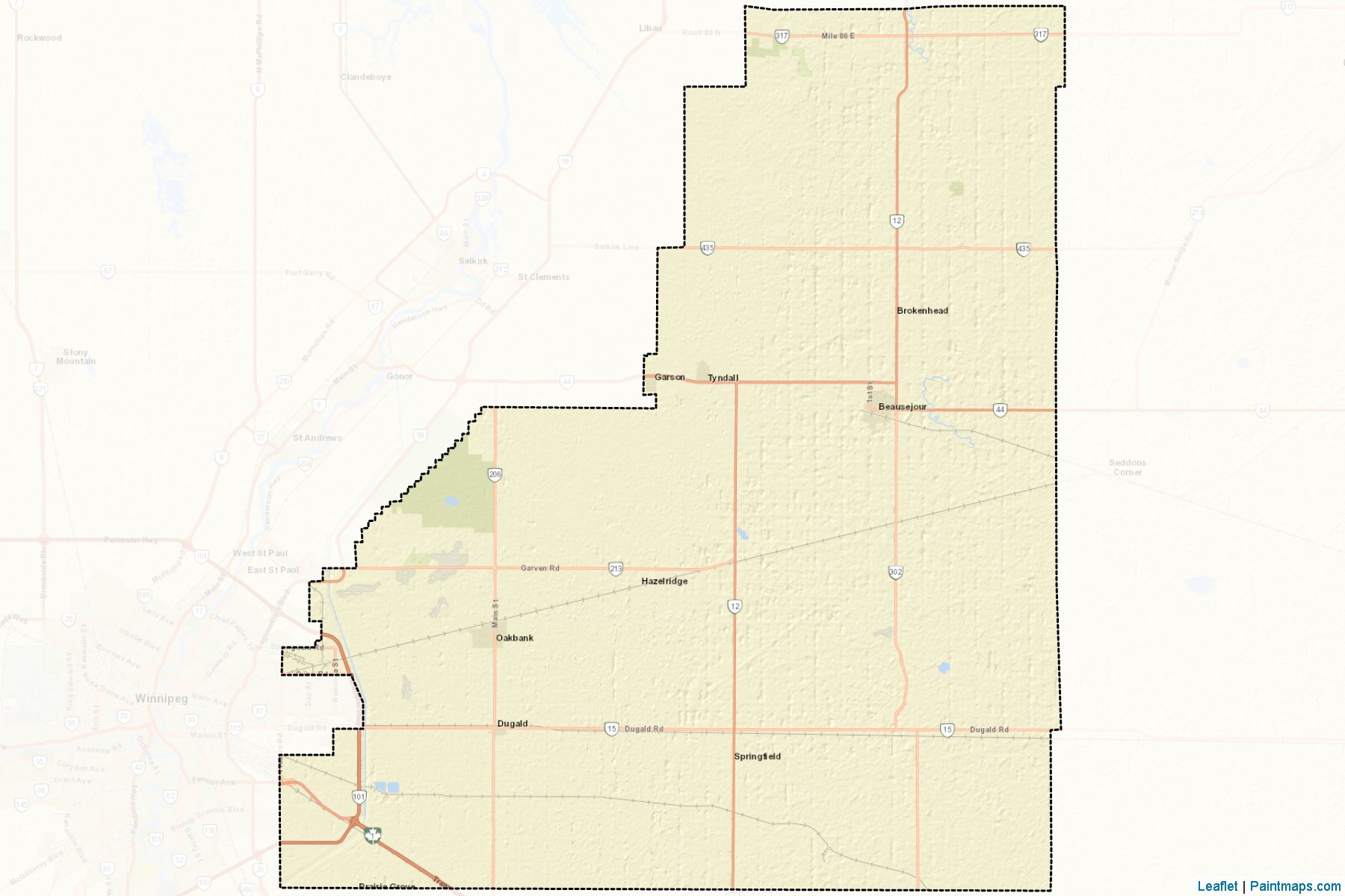 Division No. 12 (Manitoba) Map Cropping Samples-2