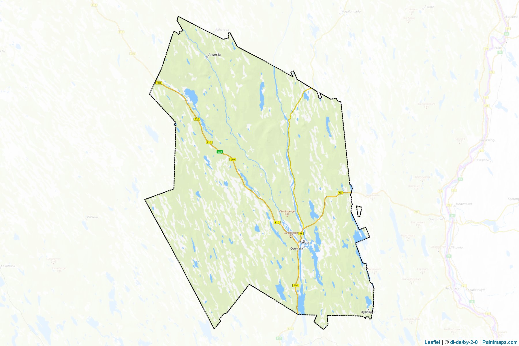 Overkalix (Norrbotten) Map Cropping Samples-1