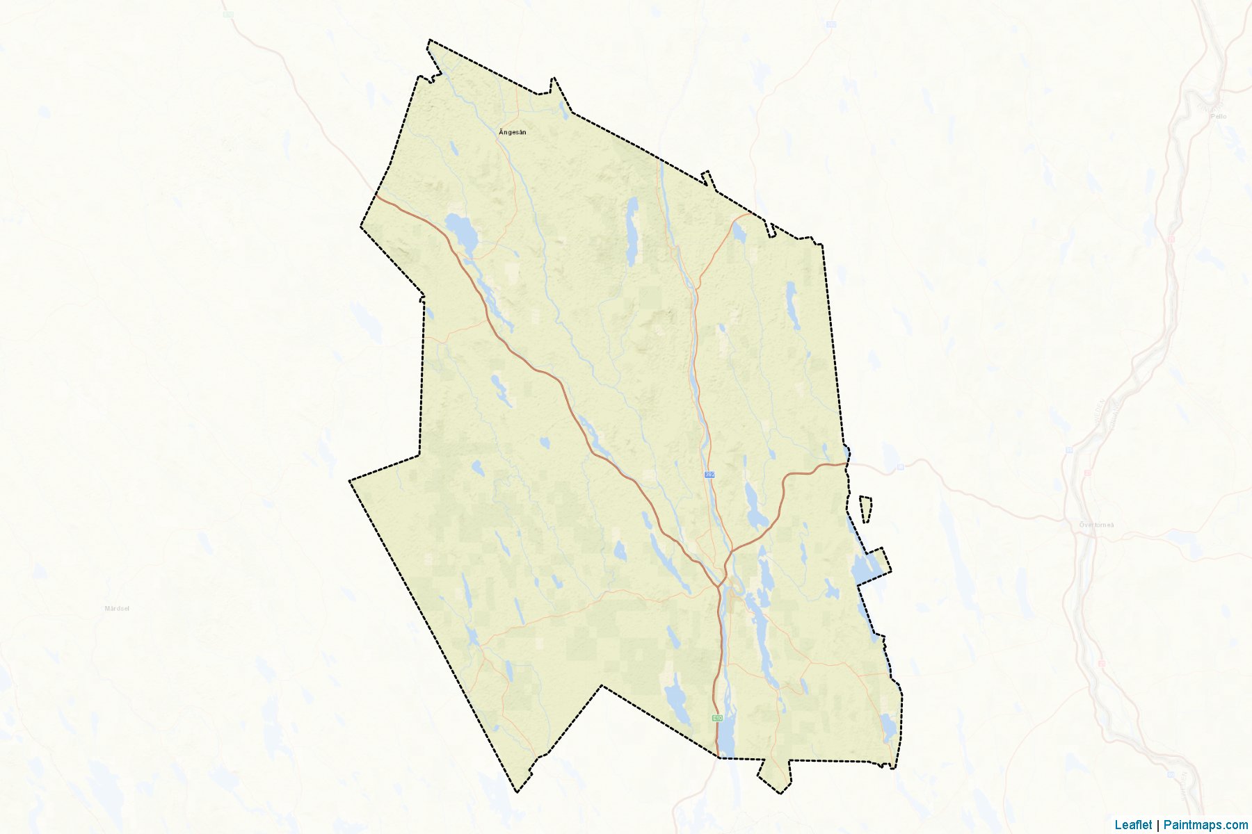 Overkalix (Norrbotten) Map Cropping Samples-2