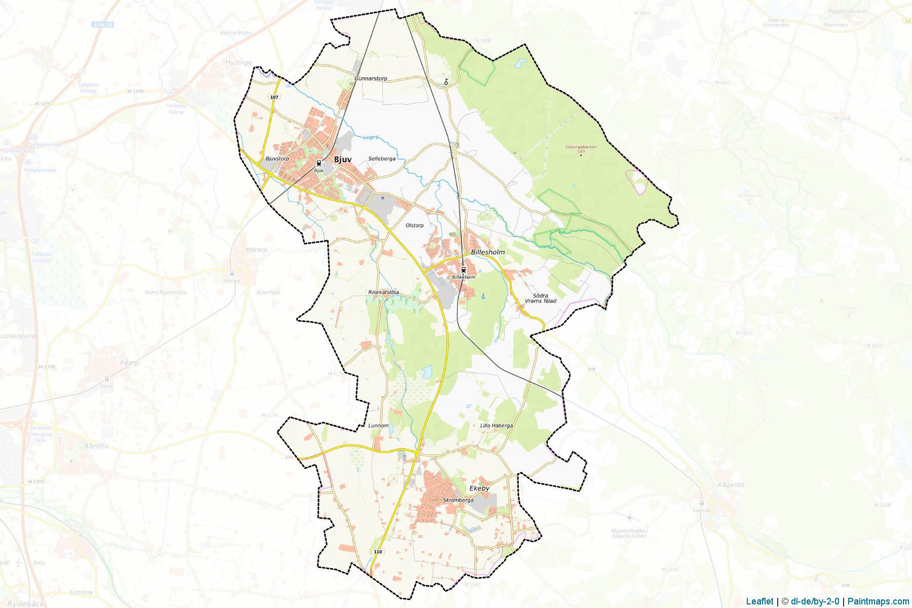 Bjuv (Scania) Map Cropping Samples-1