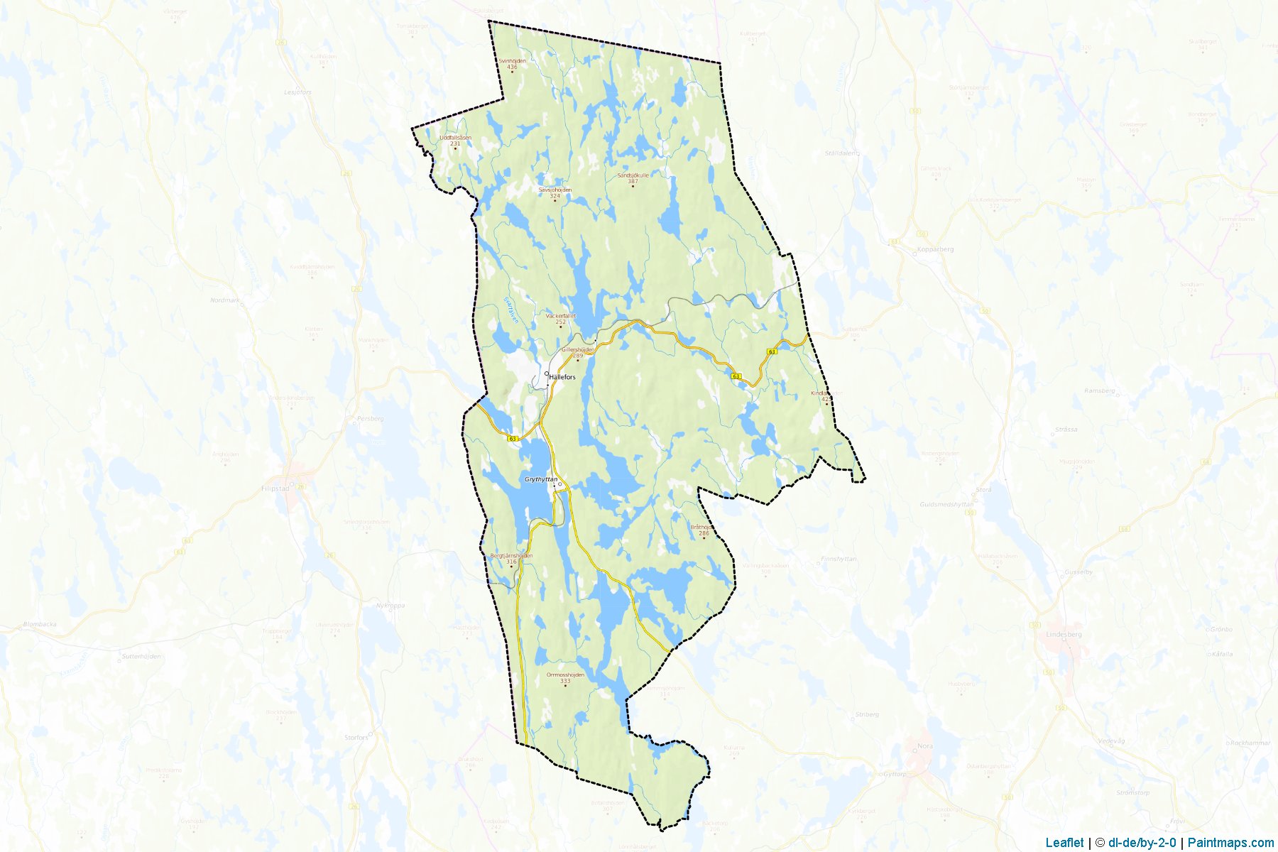 Hallefors (Orebro) Map Cropping Samples-1