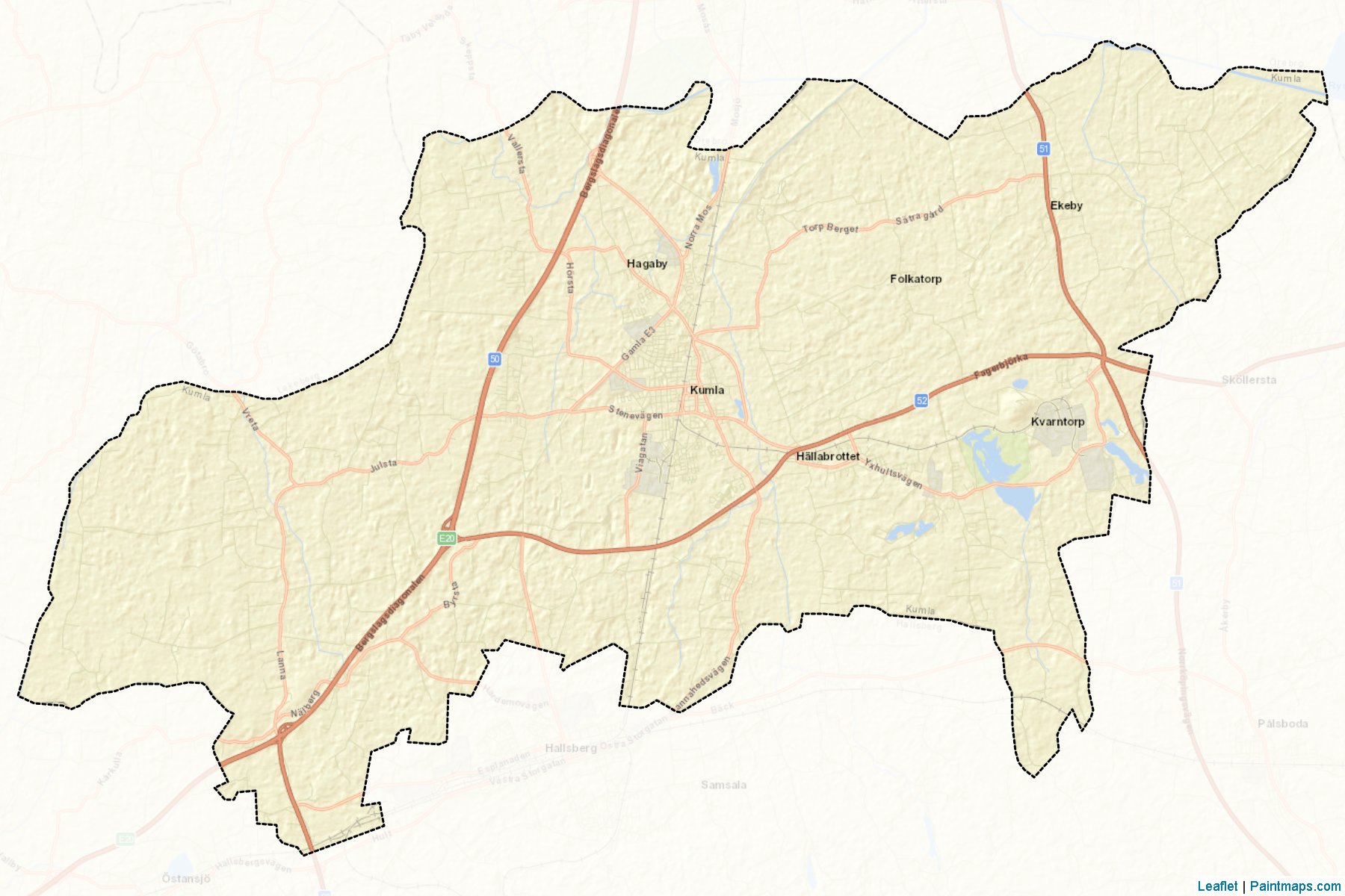 Kumla (Orebro) Map Cropping Samples-2