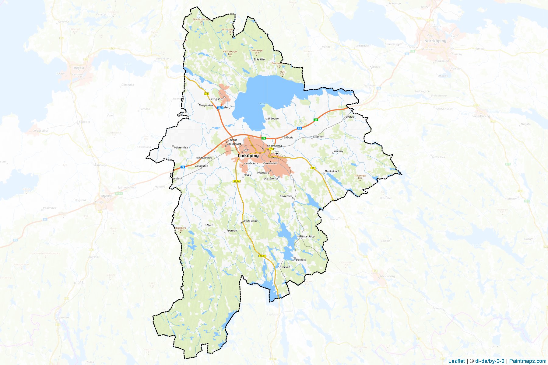 Linkoping (Ostergotland) Map Cropping Samples-1