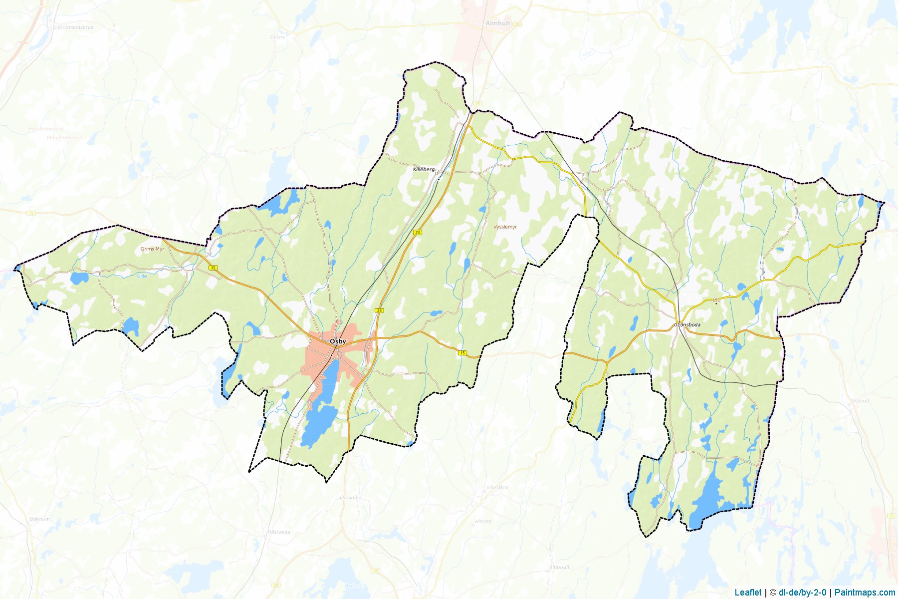 Osby (Scania) Map Cropping Samples-1