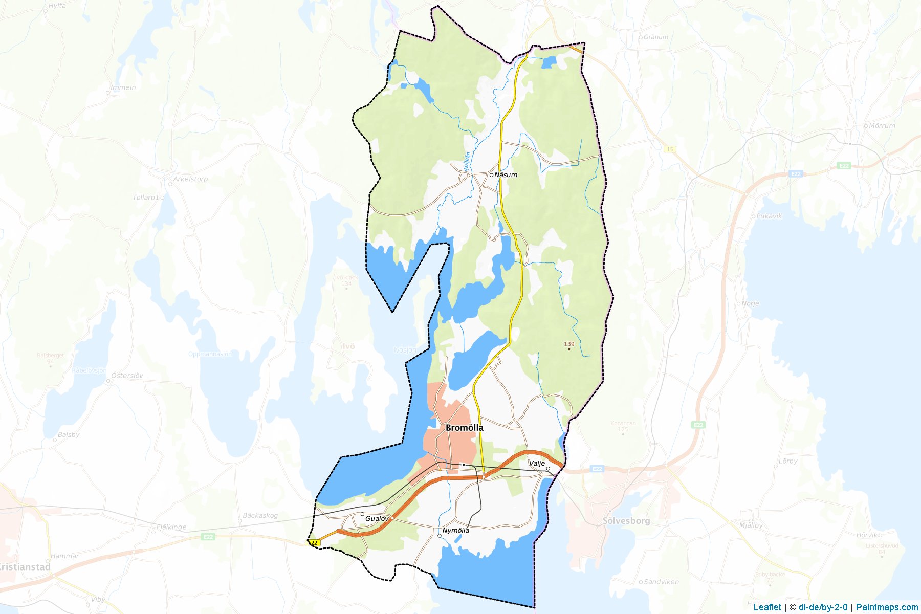 Bromolla (Scania) Map Cropping Samples-1