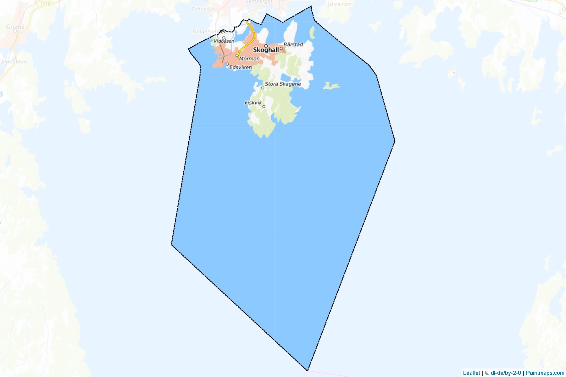 Muestras de recorte de mapas Hammaro (Varmland)-1