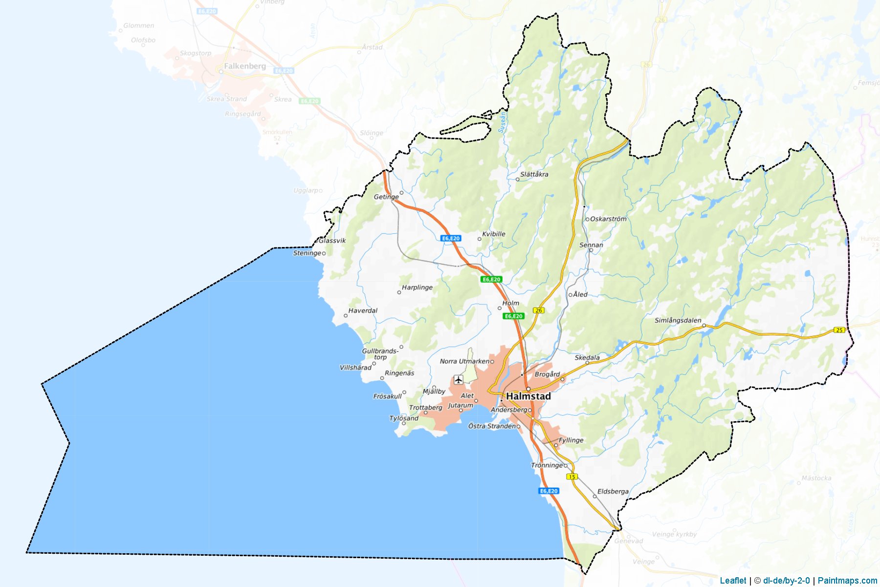 Halmstad (Halland) Map Cropping Samples-1