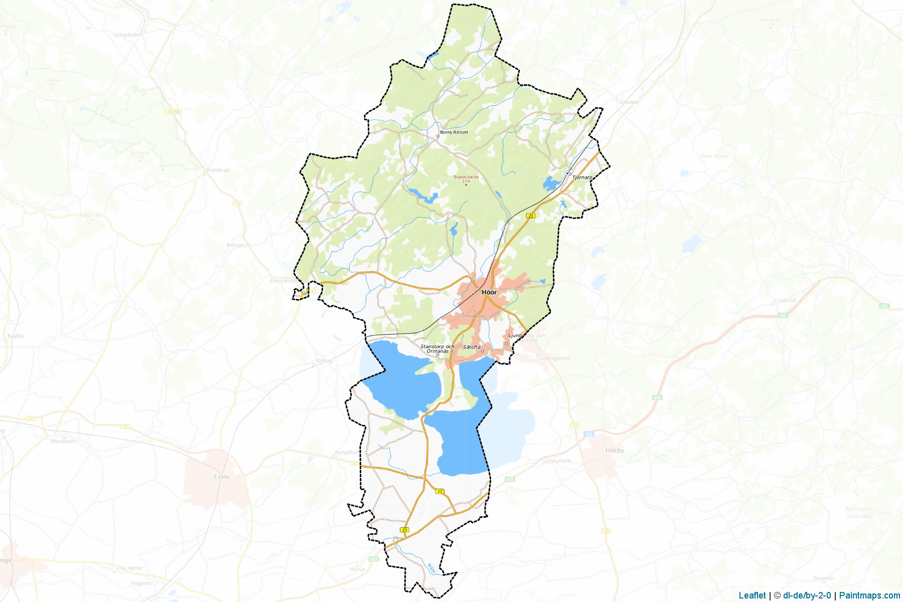 Hoor (Scania) Map Cropping Samples-1