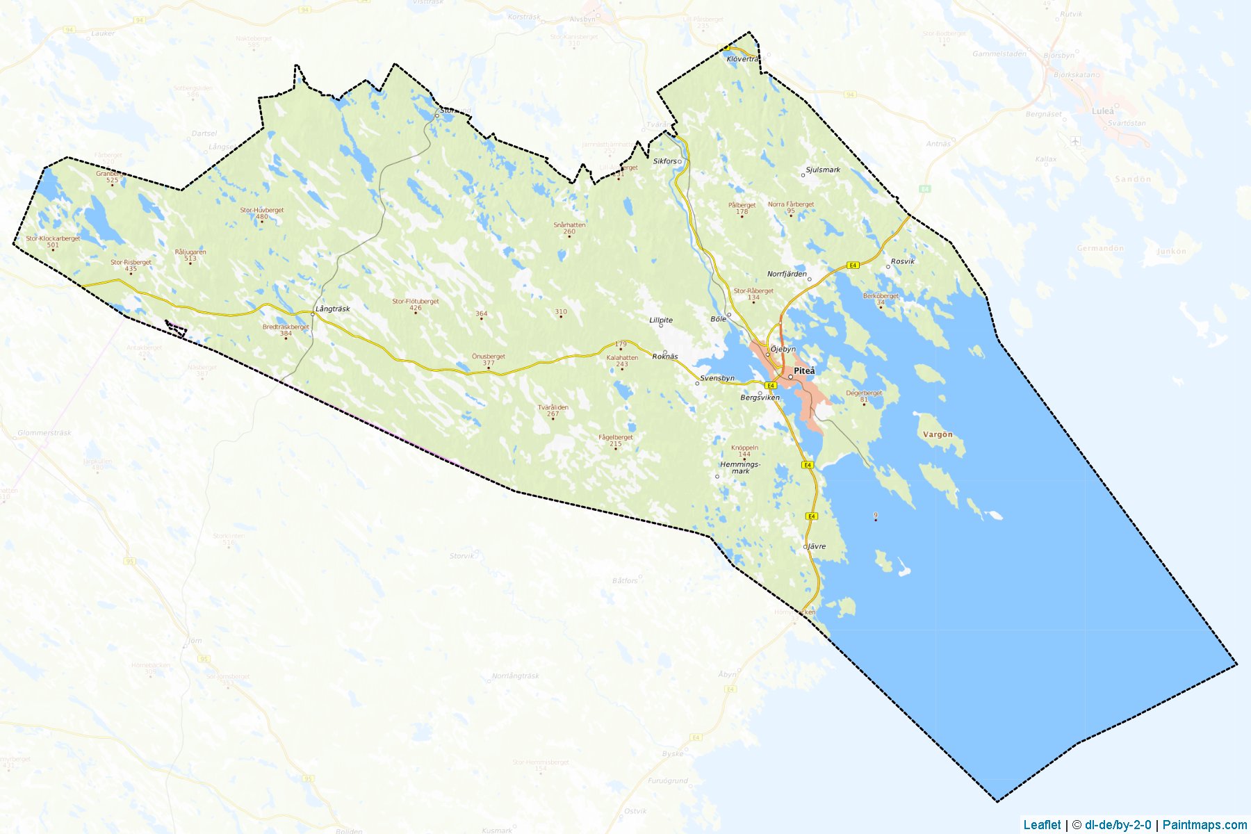 Pitea (Norrbotten) Map Cropping Samples-1