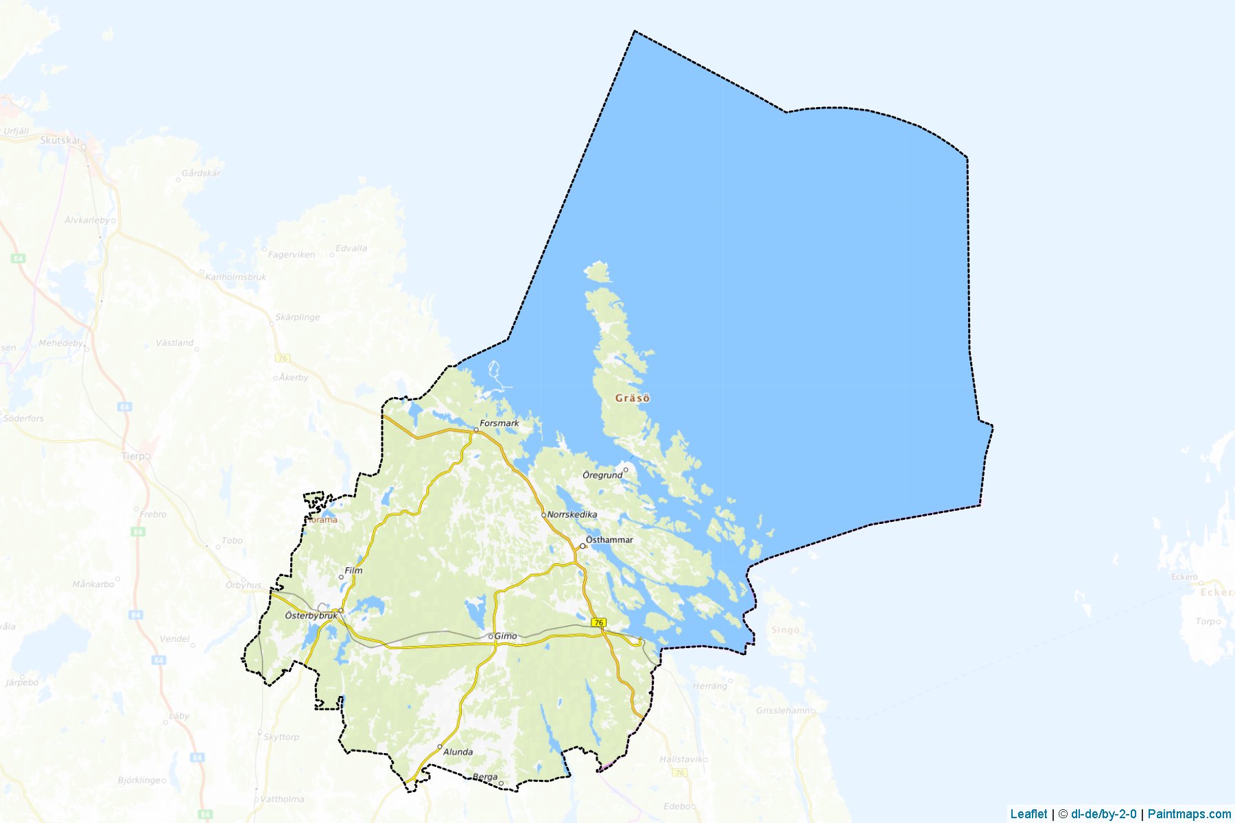 Muestras de recorte de mapas Osthammar (Uppsala)-1