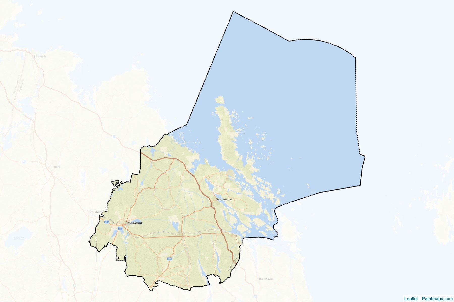 Muestras de recorte de mapas Osthammar (Uppsala)-2