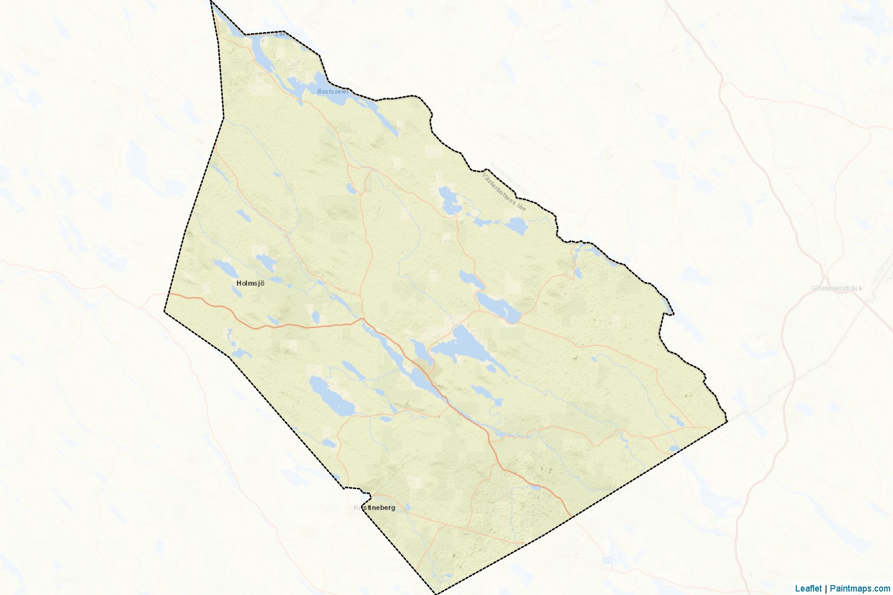 Mala (Vasterbotten County) Map Cropping Samples-2