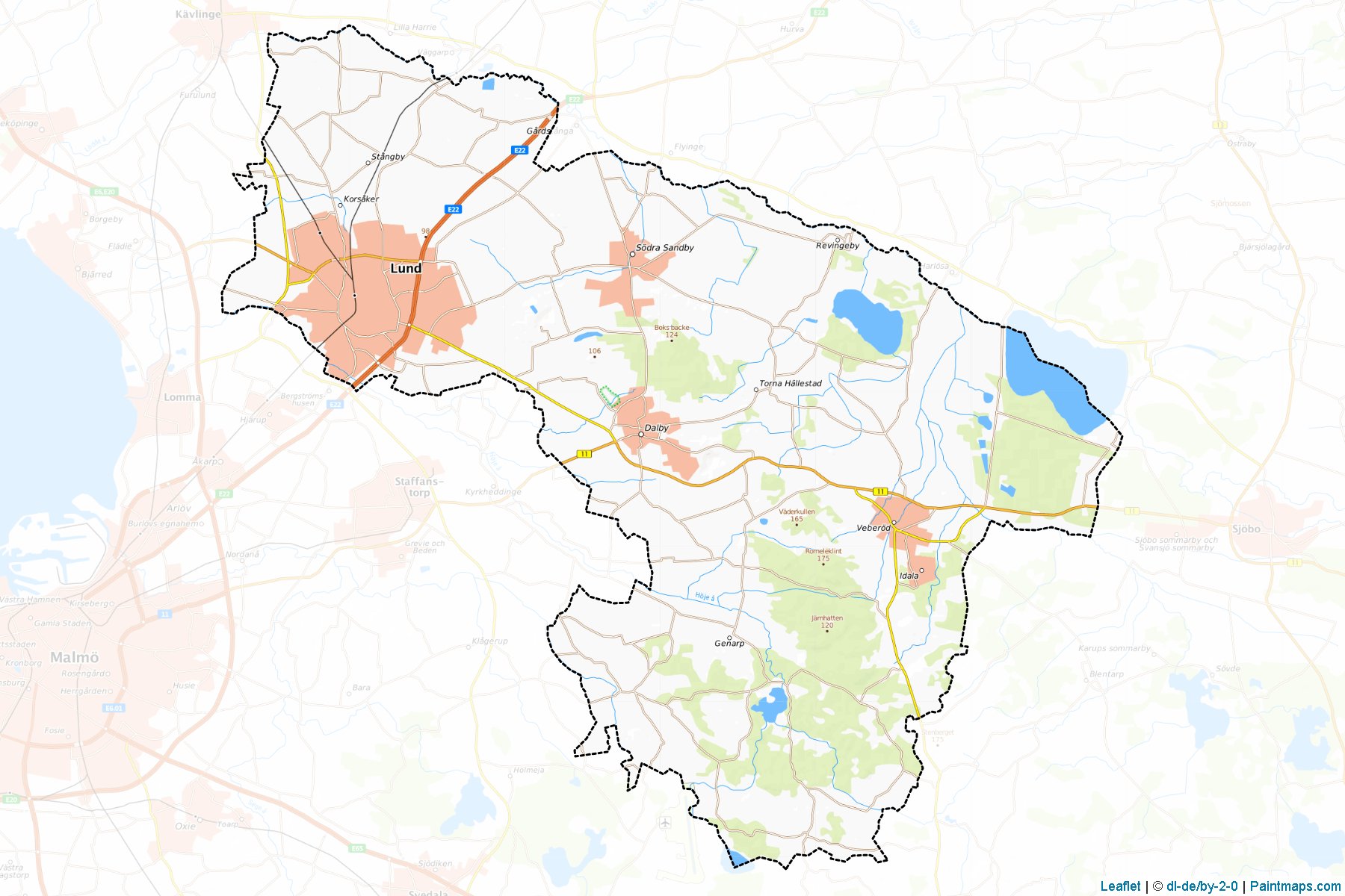 Lund (Scania) Map Cropping Samples-1