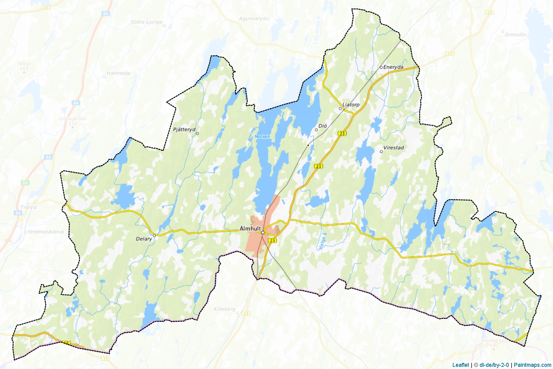 Muestras de recorte de mapas Almhult (Kronoberg)-1