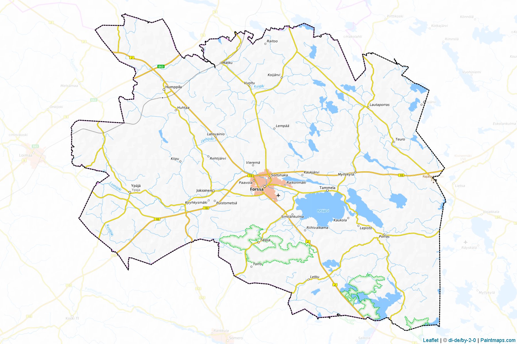 Forssa (Tavastia Proper) Map Cropping Samples-1