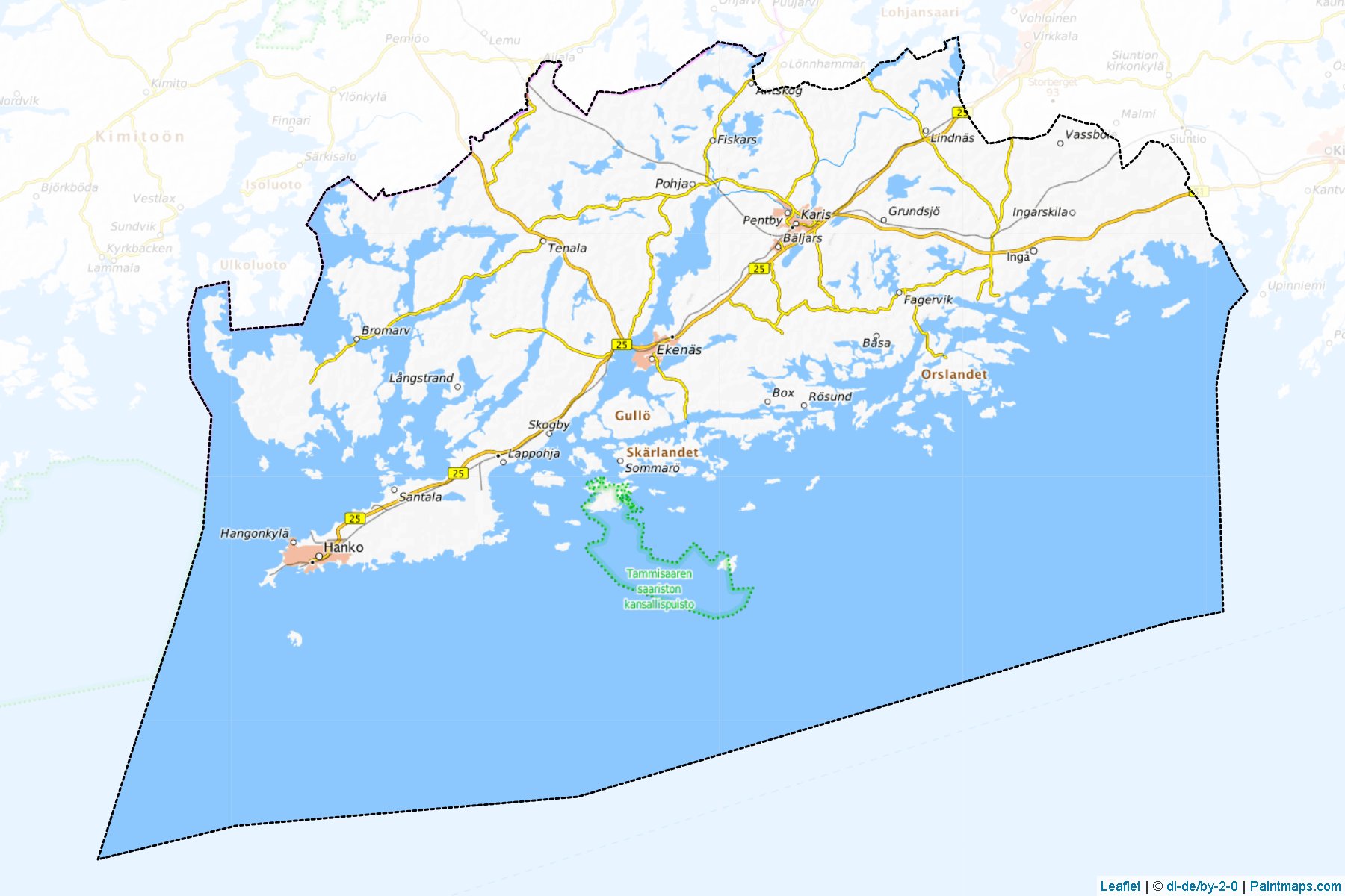 Raaseporin (Uusimaa) Map Cropping Samples-1