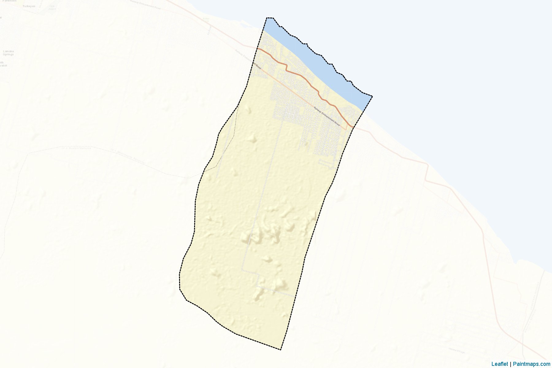 Foulis / Buxton (Essequibo Islands-West Demerara) Map Cropping Samples-2