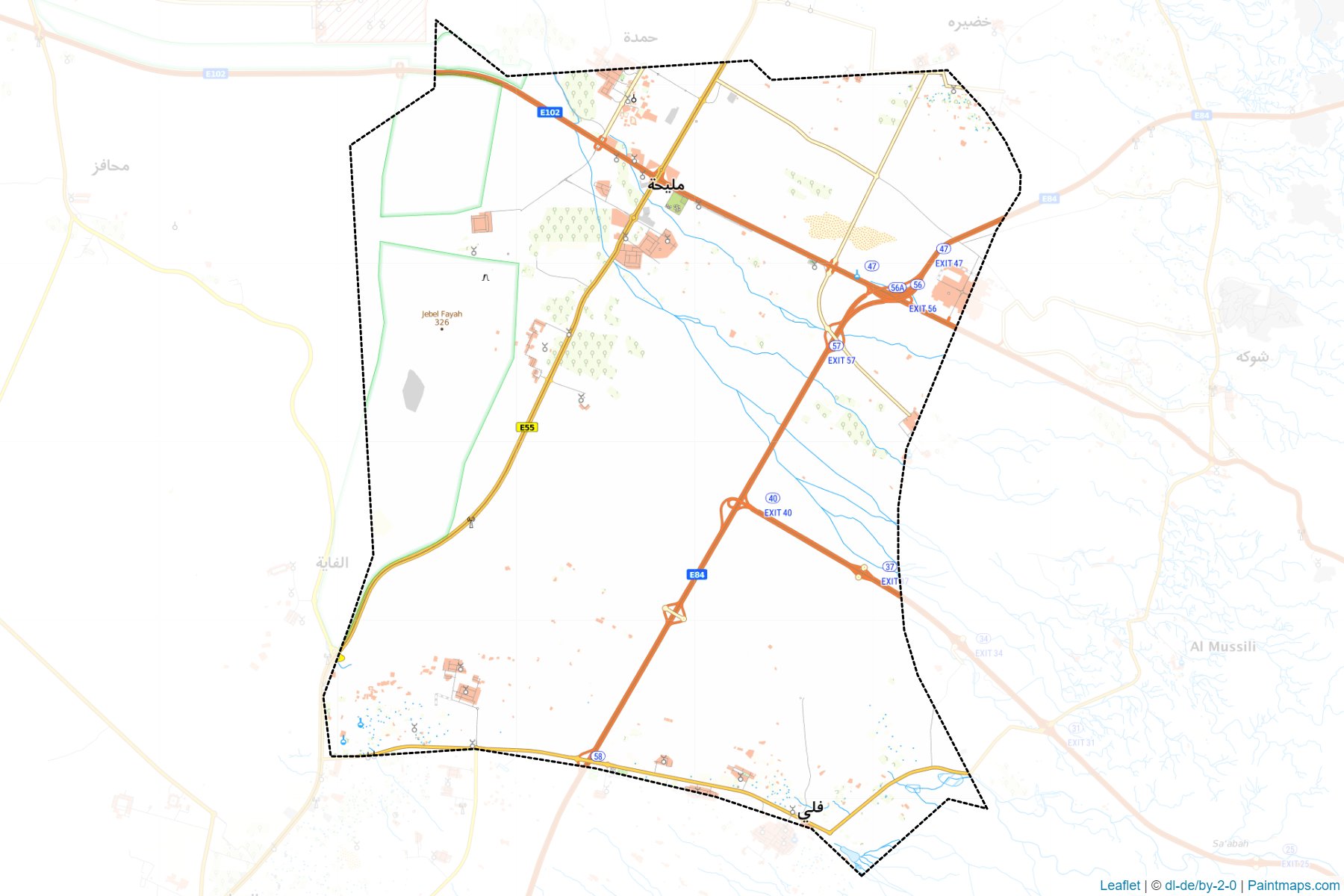 Mleeha (Sharjah) Map Cropping Samples-1