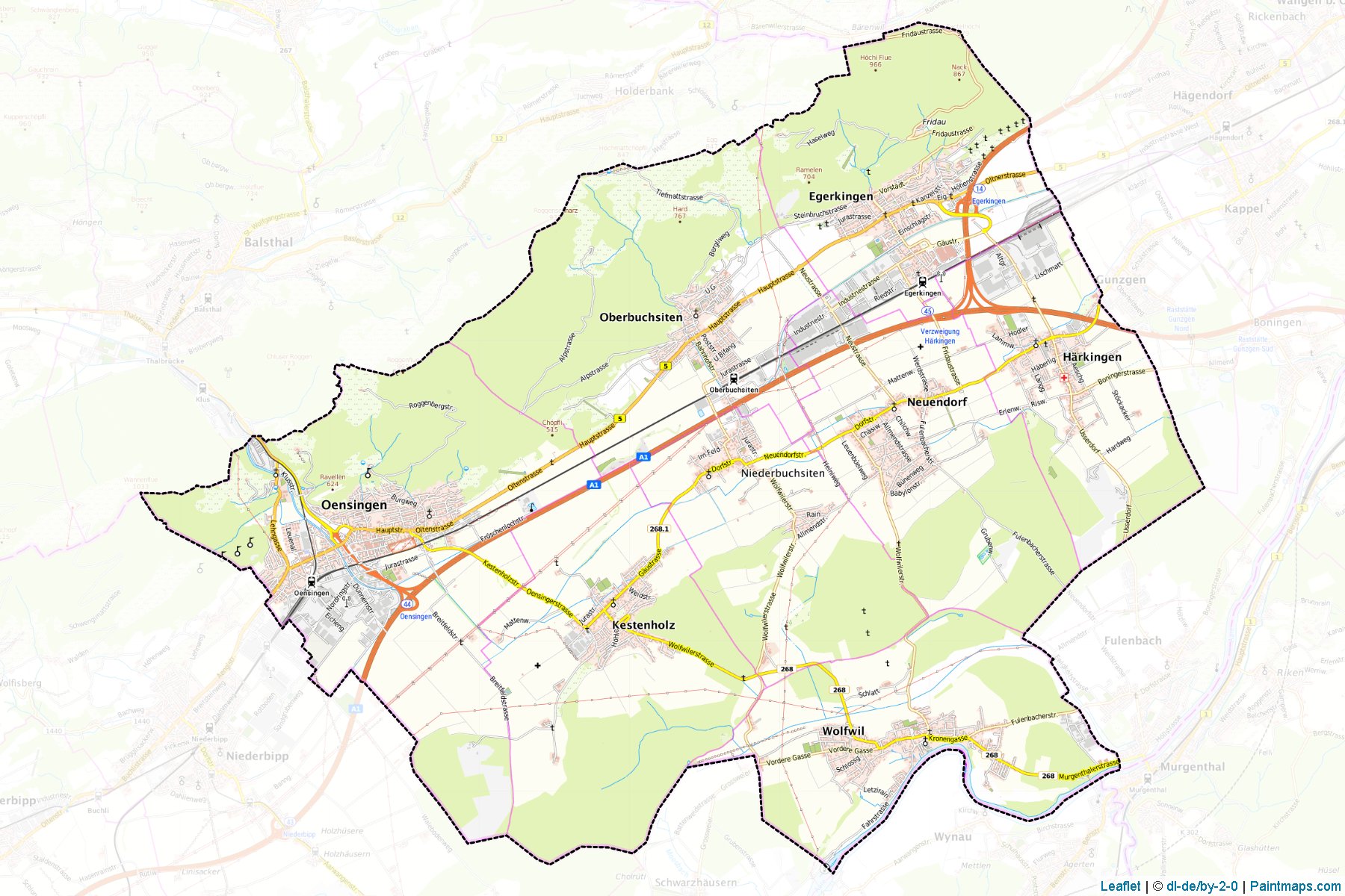 Gau (Solothurn) Map Cropping Samples-1