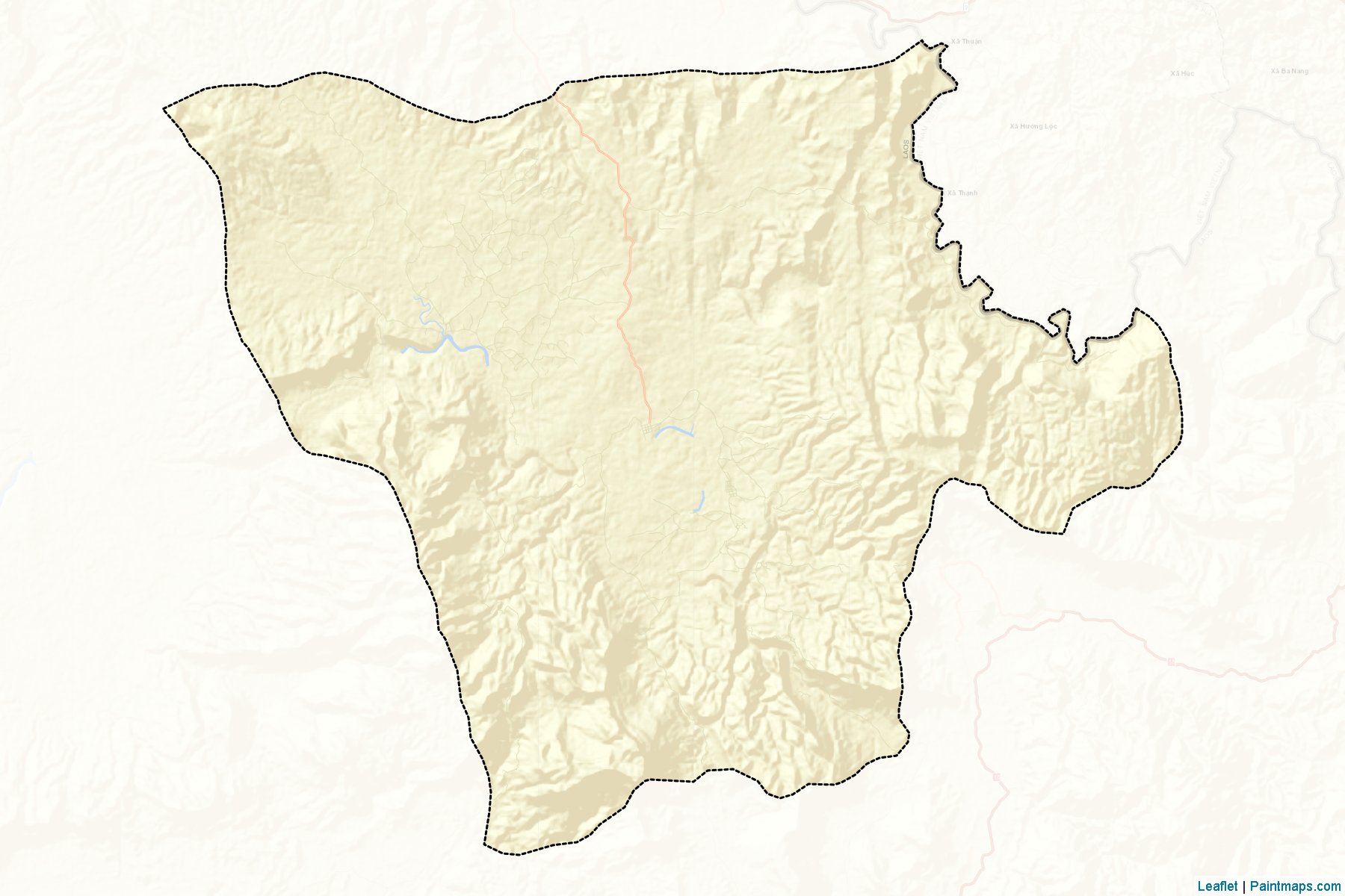 Muestras de recorte de mapas Nong (Savannakhét)-2