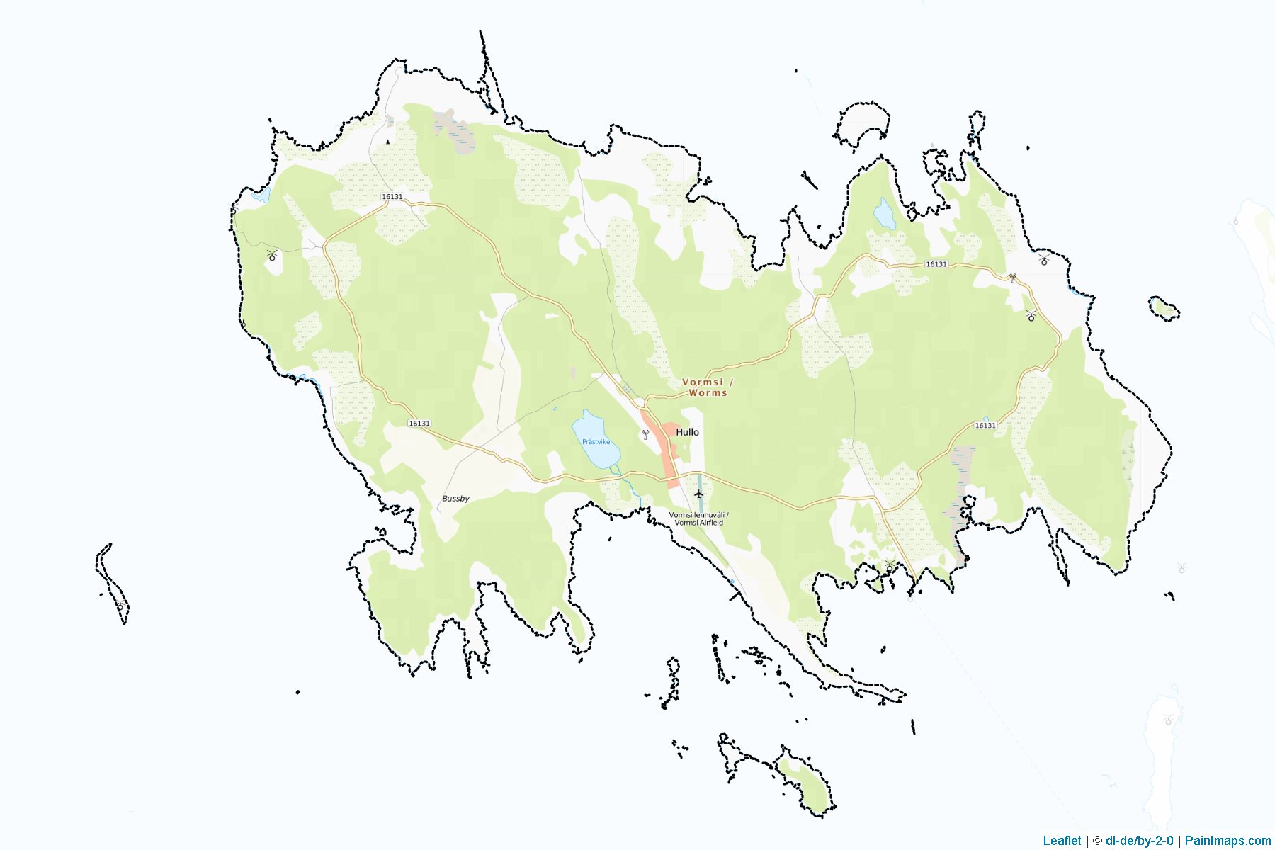 Muestras de recorte de mapas Vormsi (Lääne)-1