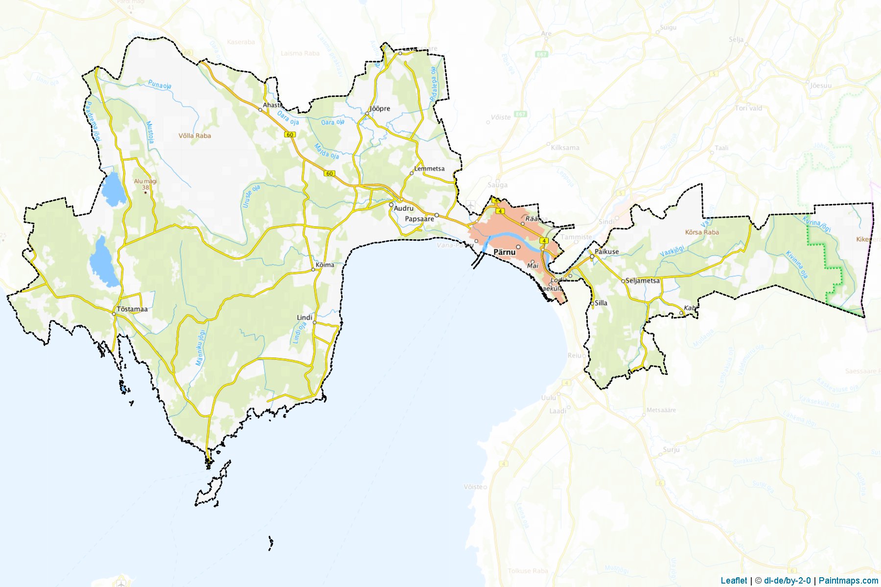 Pärnu (Pärnu) Map Cropping Samples-1