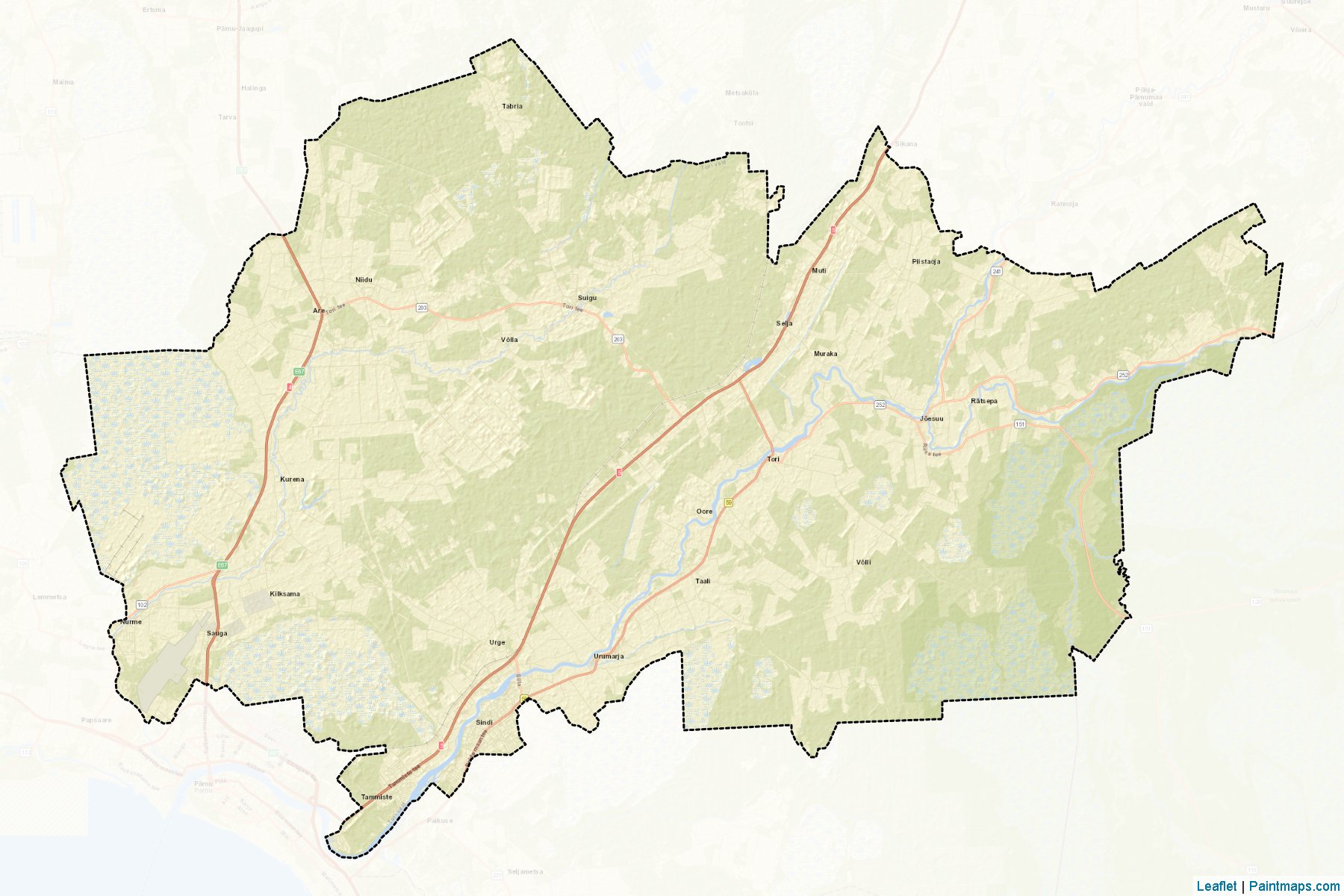 Muestras de recorte de mapas Tori (Pärnu)-2