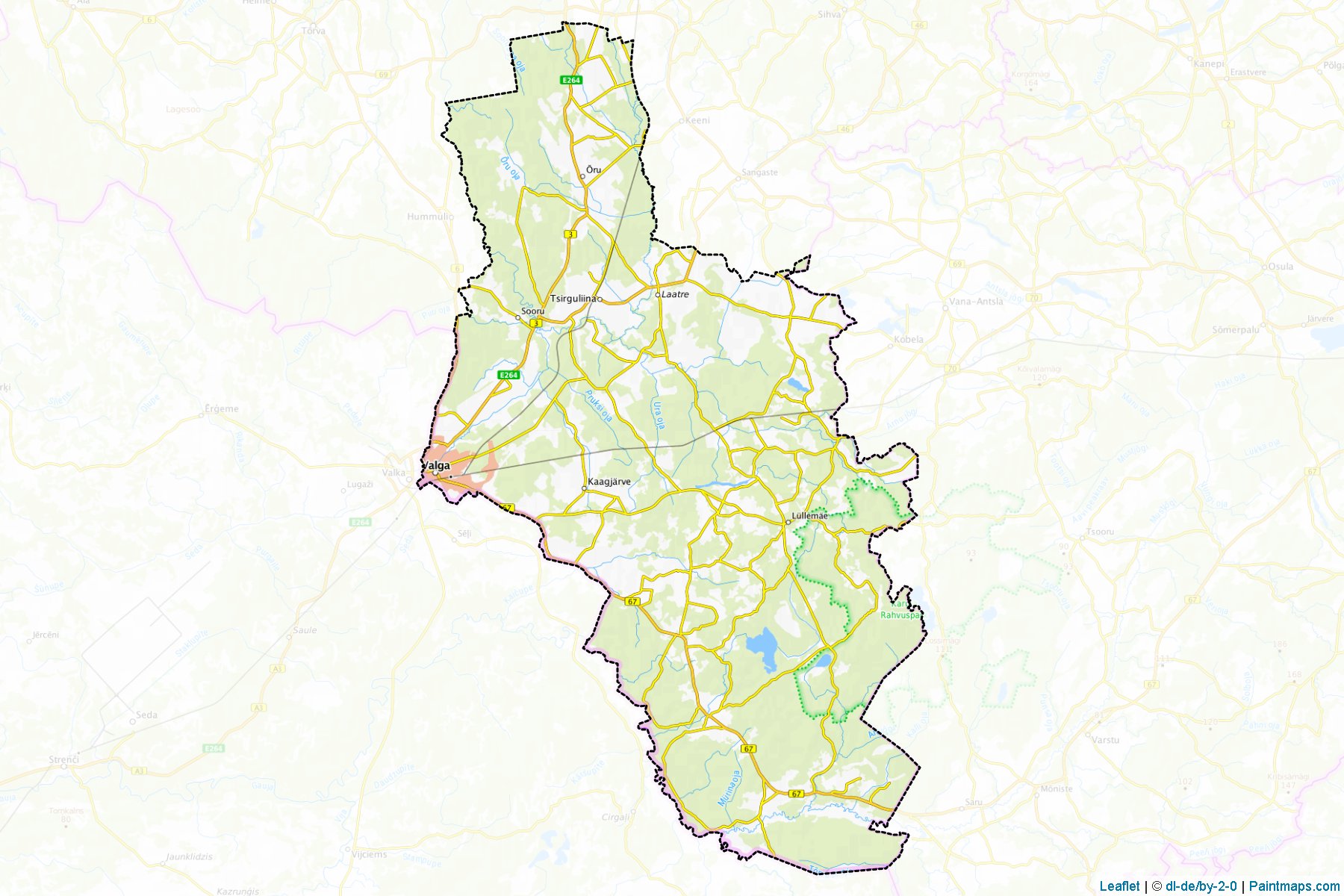 Valga (Valga) Map Cropping Samples-1