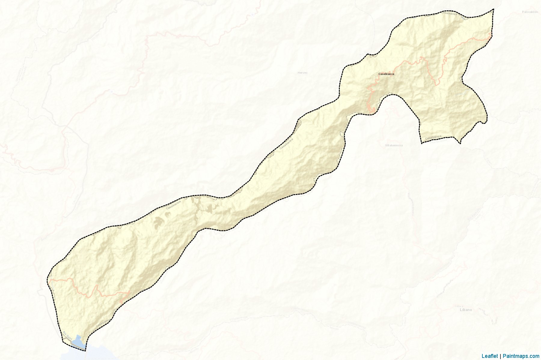 Muestras de recorte de mapas Casabianca (Tolima)-2