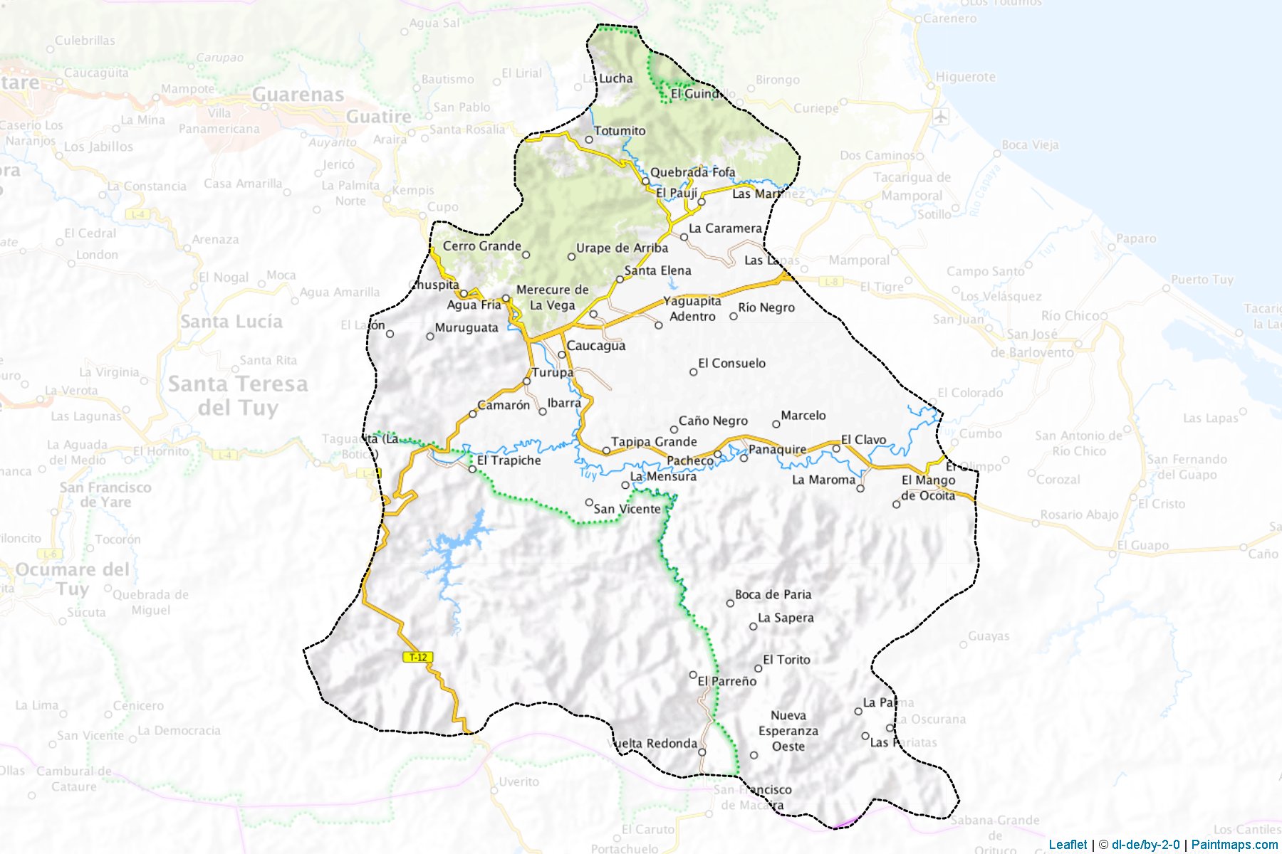 Muestras de recorte de mapas Acevedo (Miranda)-1